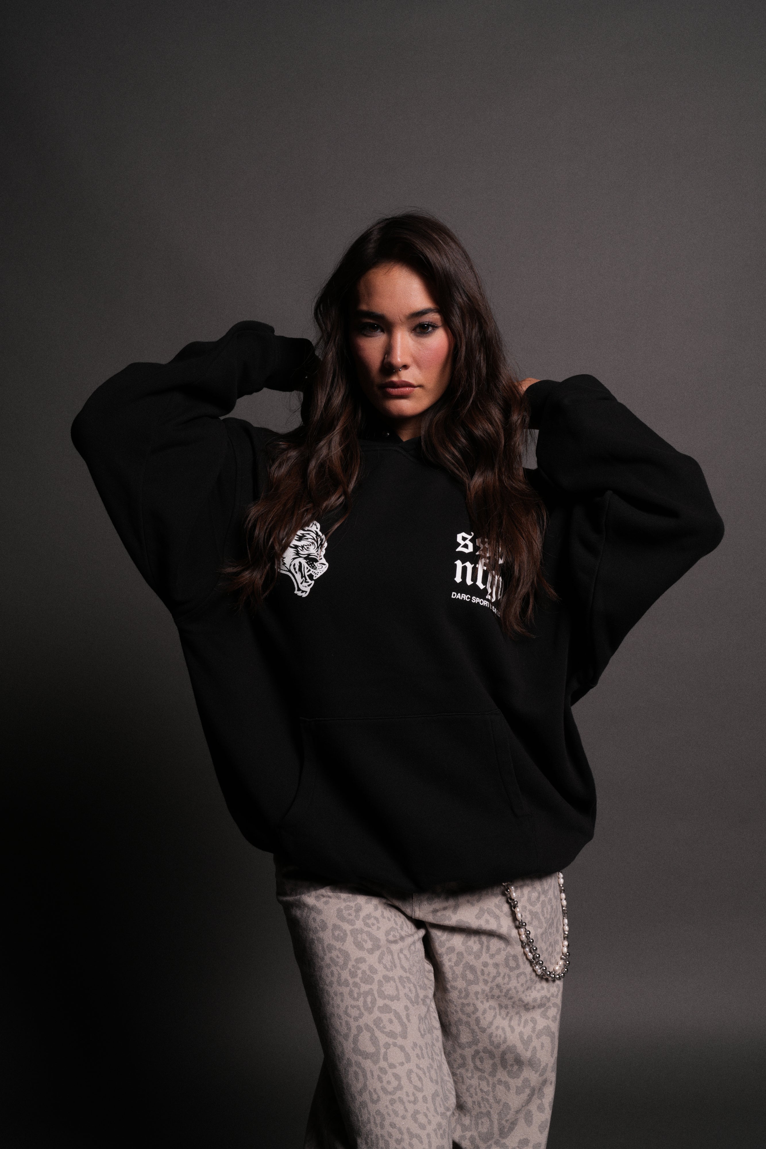 Born Stoic "Pierce" Hoodie in Black