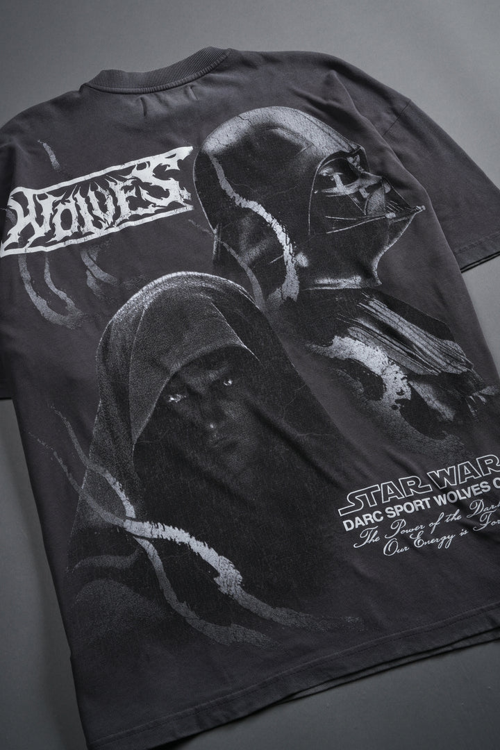 (1 Of 500) Charred Destiny "Premium" Oversized Tee in Slate Gray