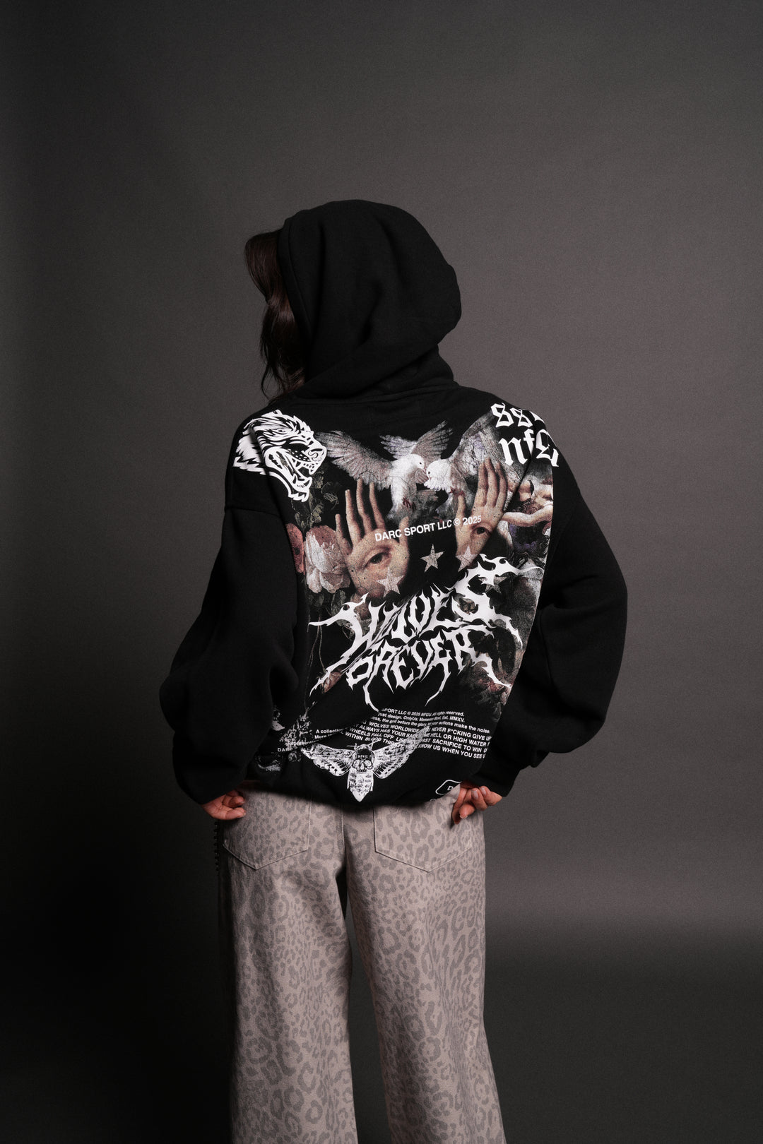 Born Stoic "Pierce" Hoodie in Black