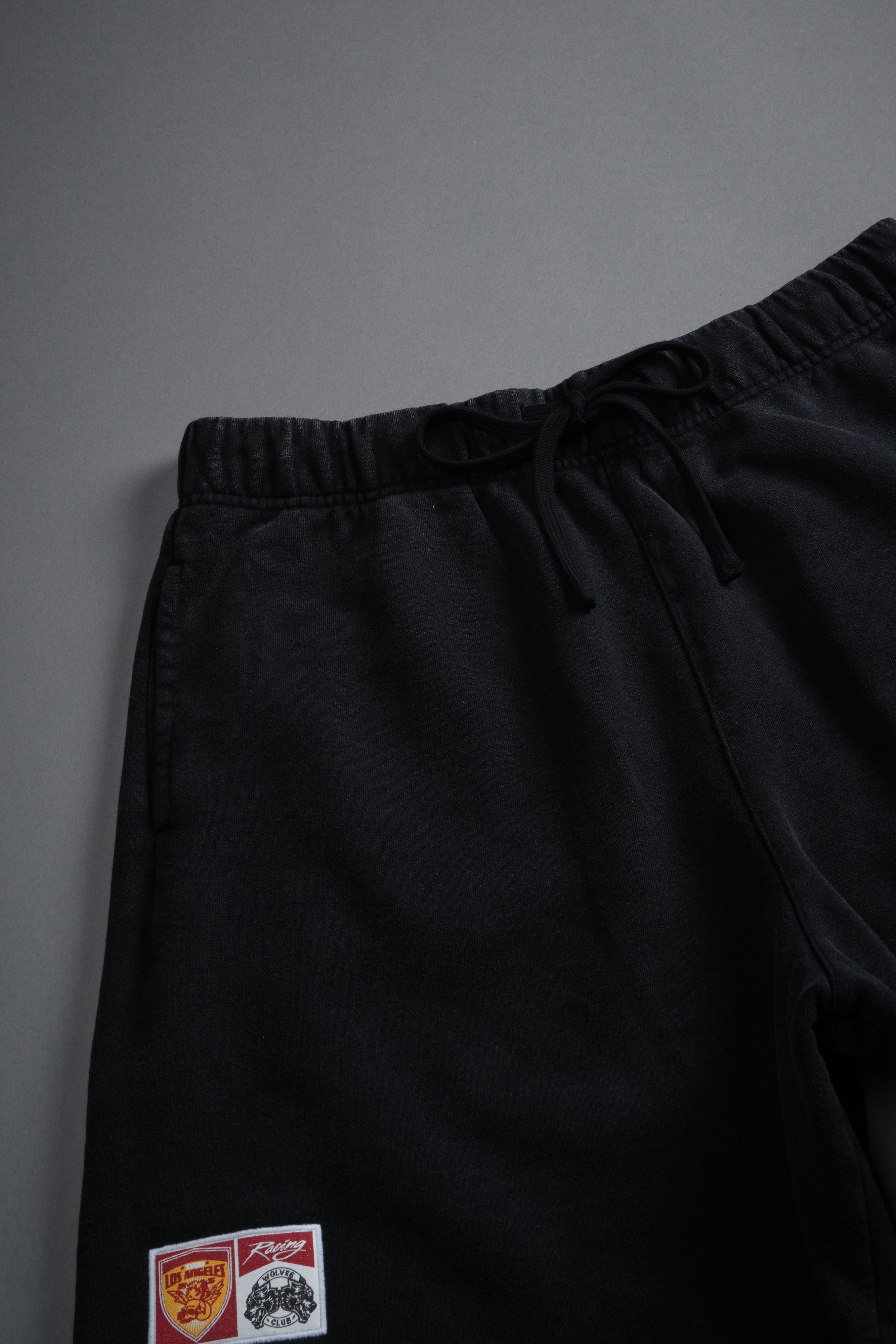 Darc Racer Grunge Oversized Raw Hem Post Lounge Sweat Shorts in