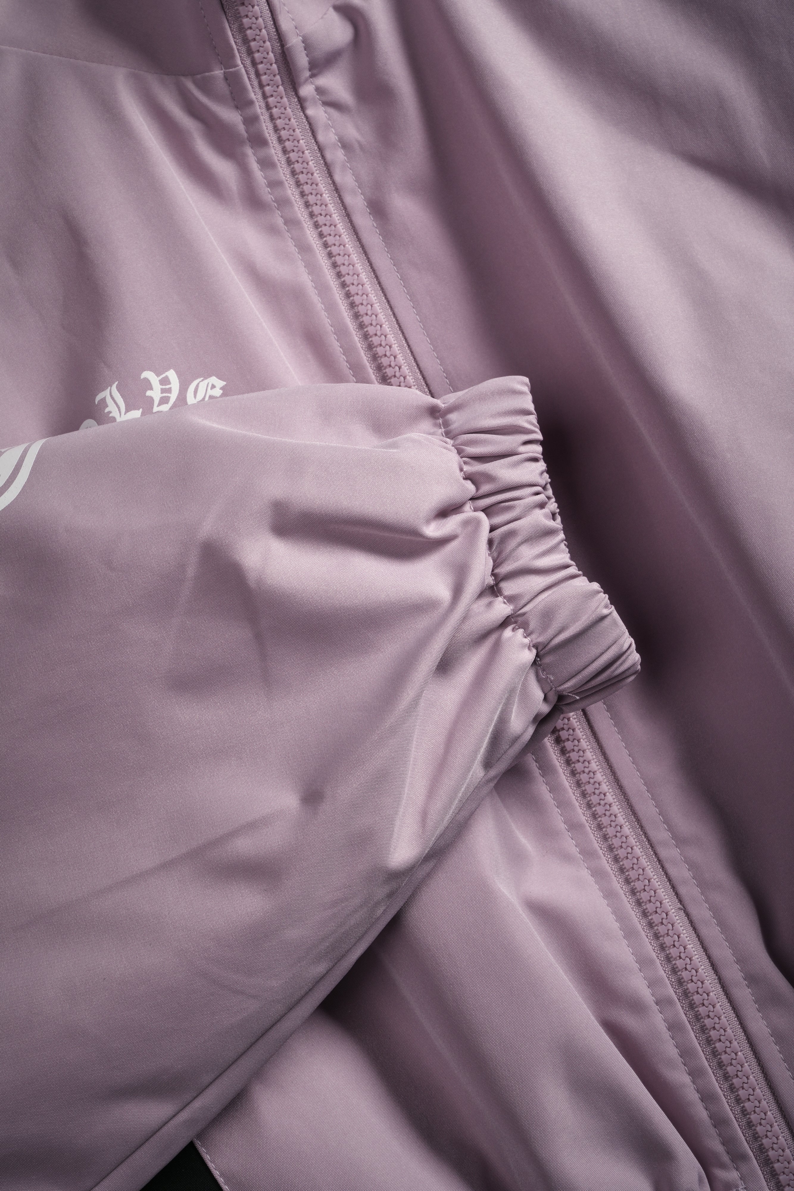 Death Becomes Her Nadia Track Jacket in Purple Smoke/Black/White