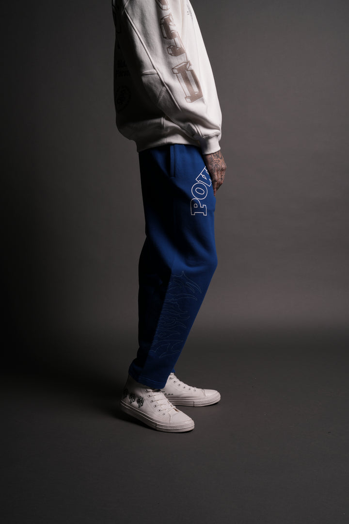 Powerhouse Forever Kumite V2 Sweat Pants in Darc Cobalt