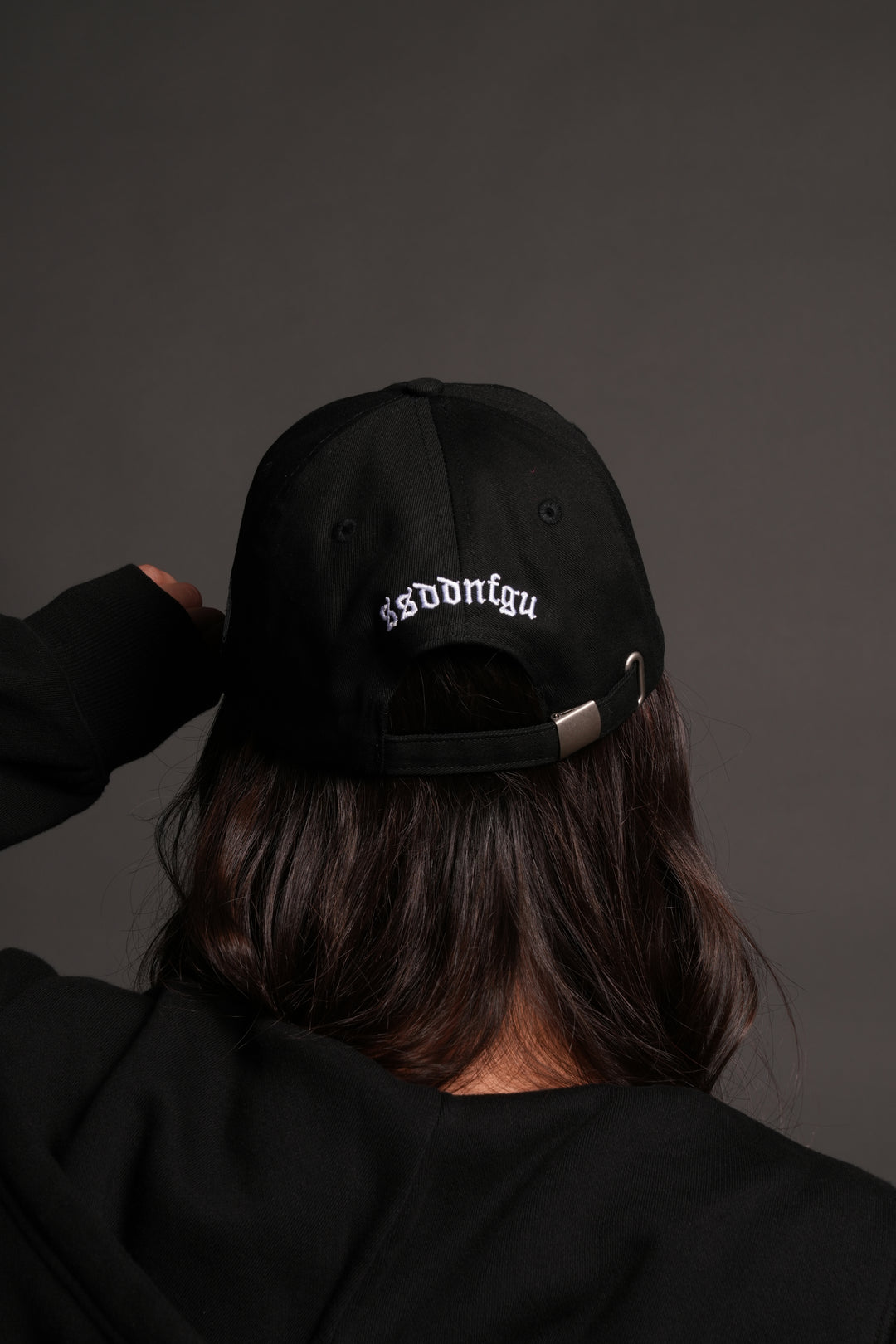 La Cherub Dad Hat (V2) in Black