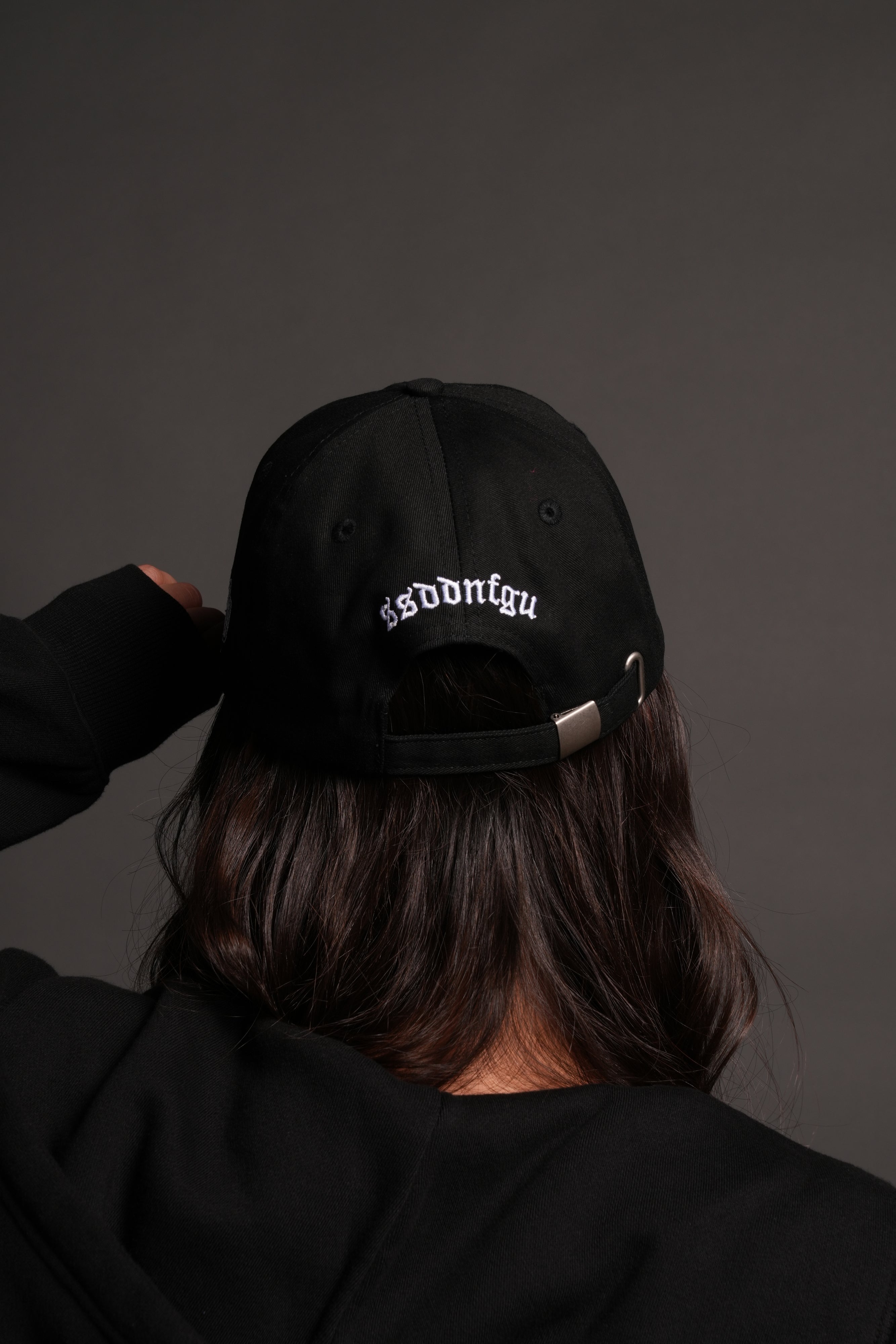 La Cherub Dad Hat (V2) in Black
