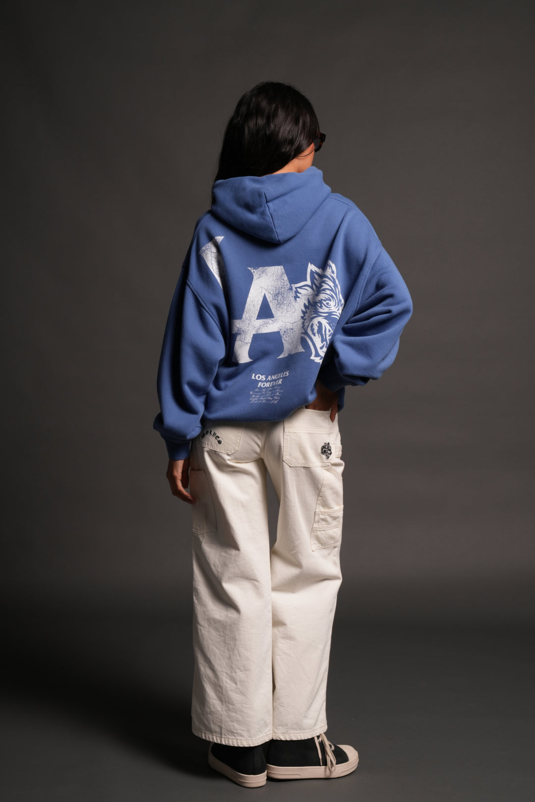 La Wolves V2 Pierce Hoodie La Blue