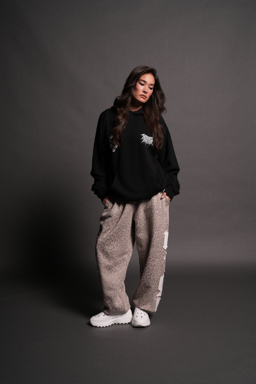Up Above "Pierce" Hoodie in Black