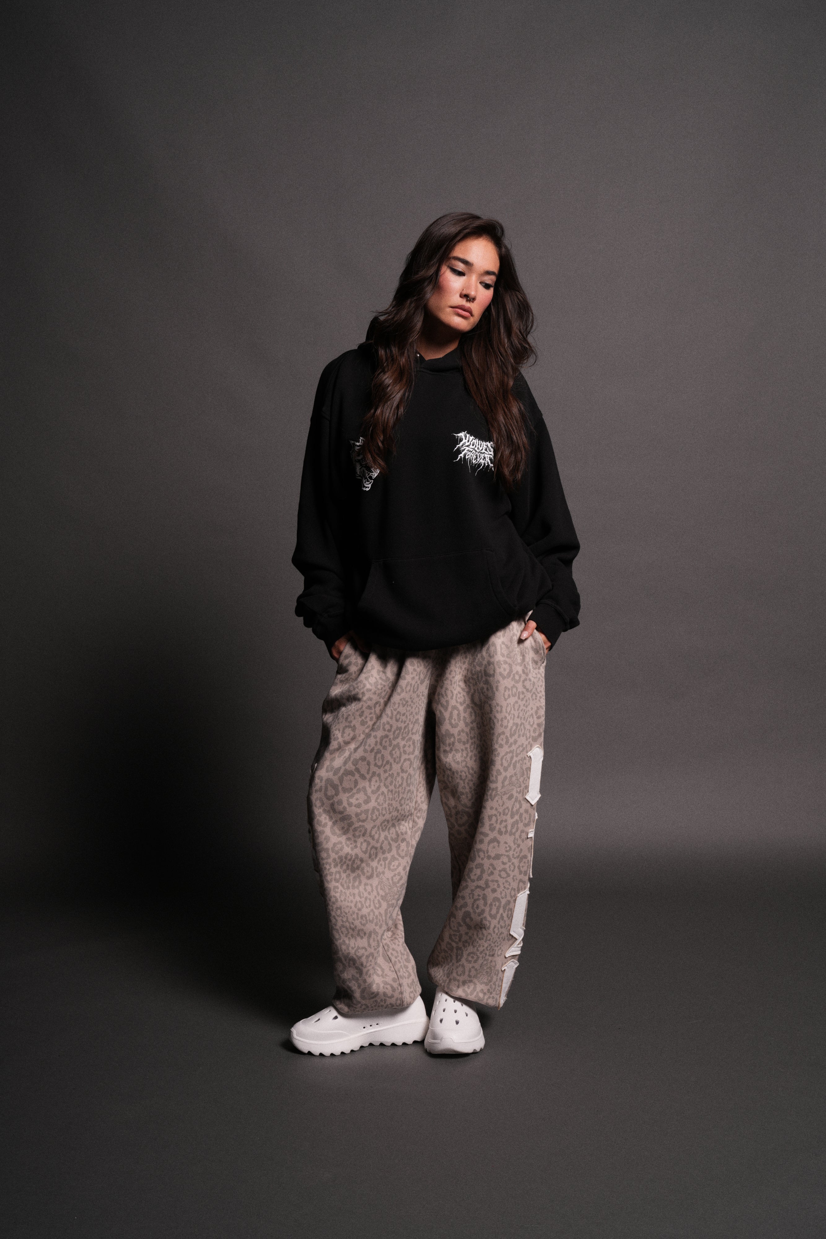 Up Above "Pierce" Hoodie in Black