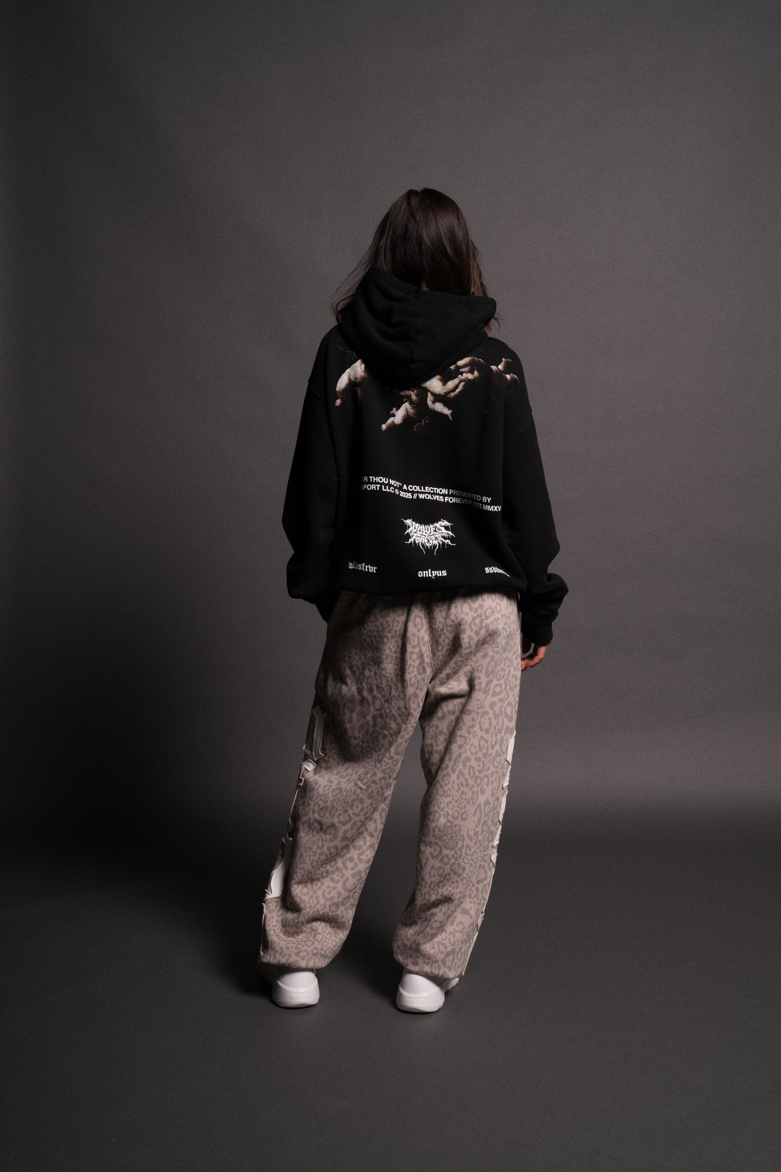 Up Above "Pierce" Hoodie in Black