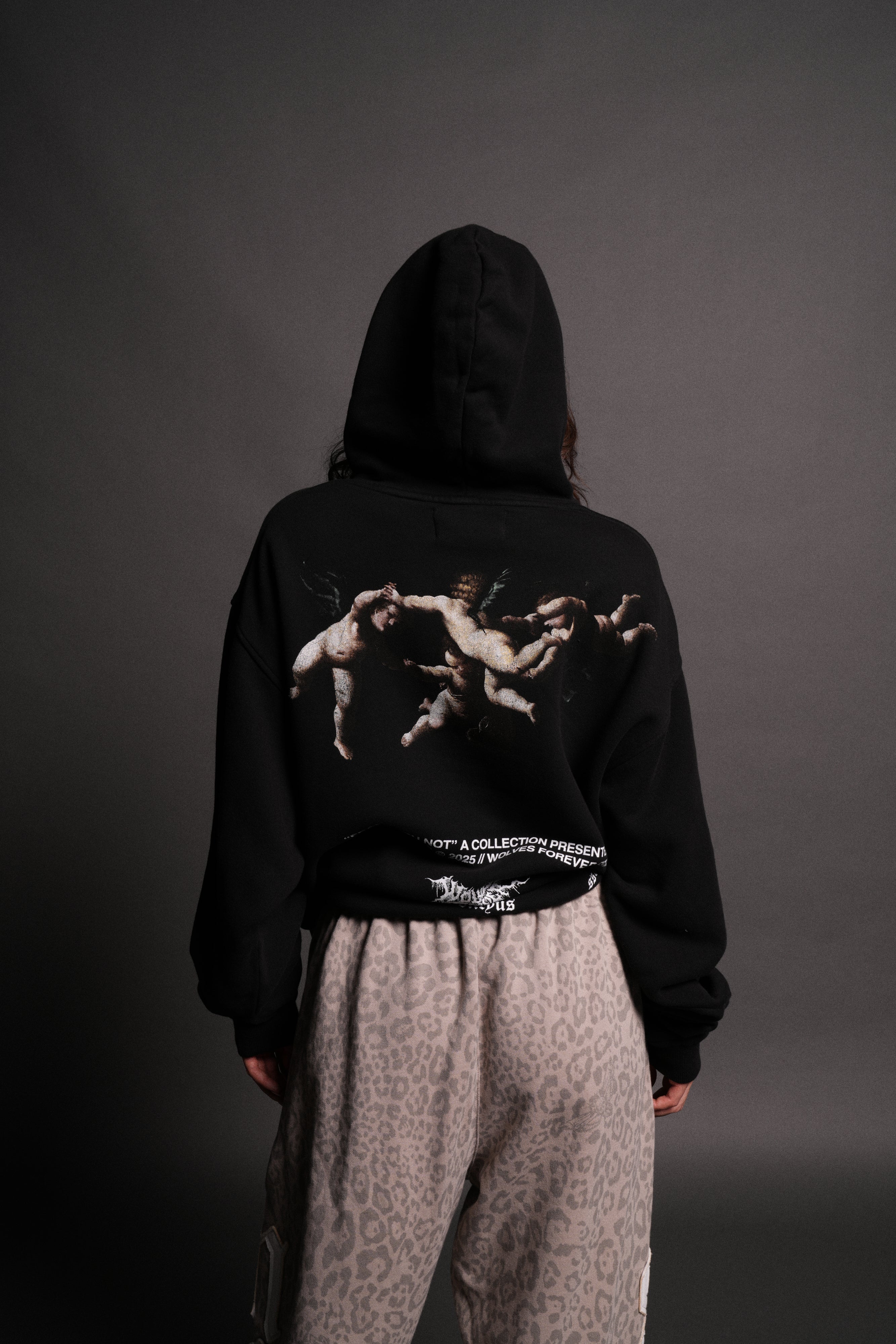 Up Above "Pierce" Hoodie in Black