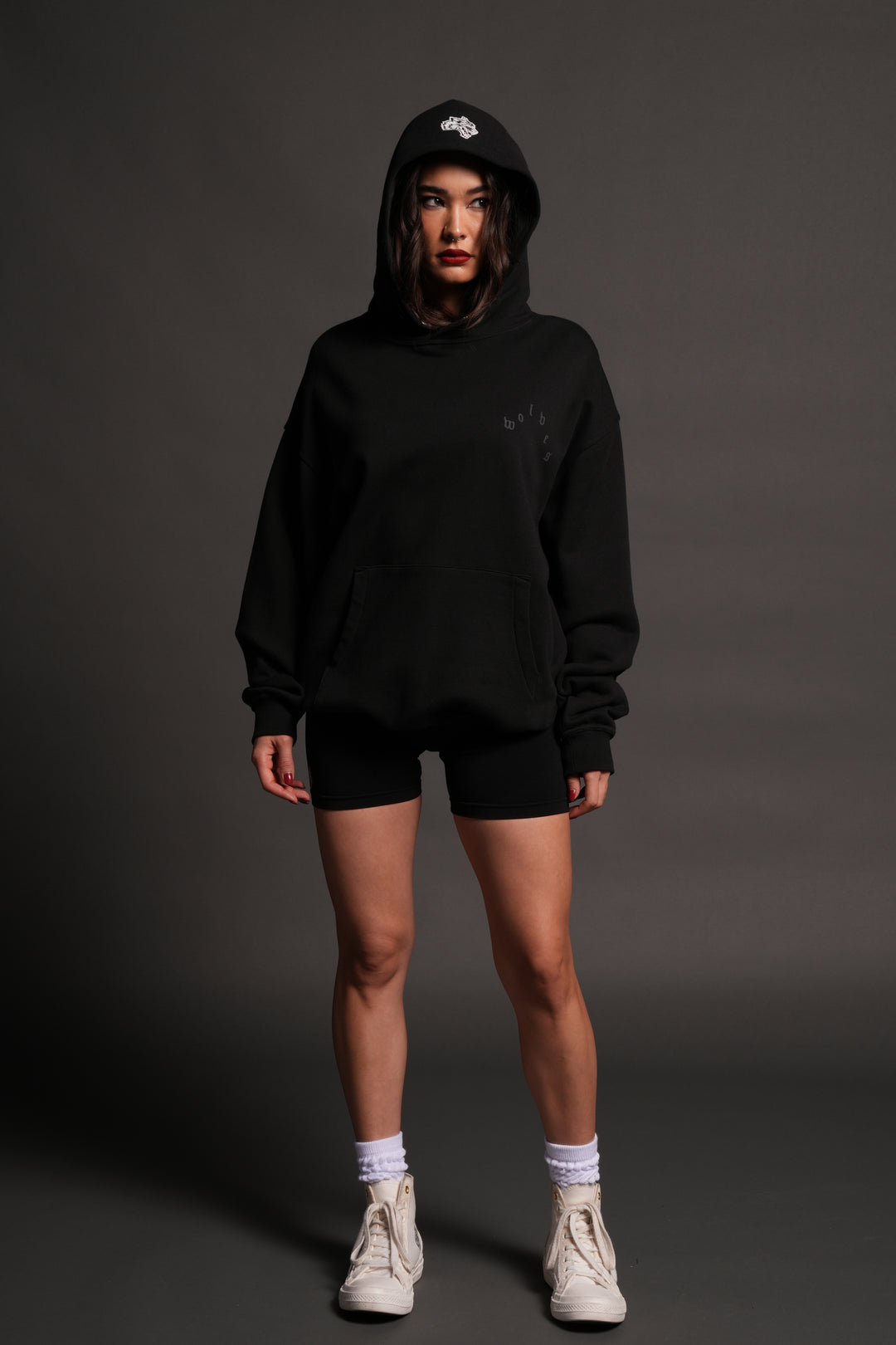 Homage To La Pierce Hoodie in Black