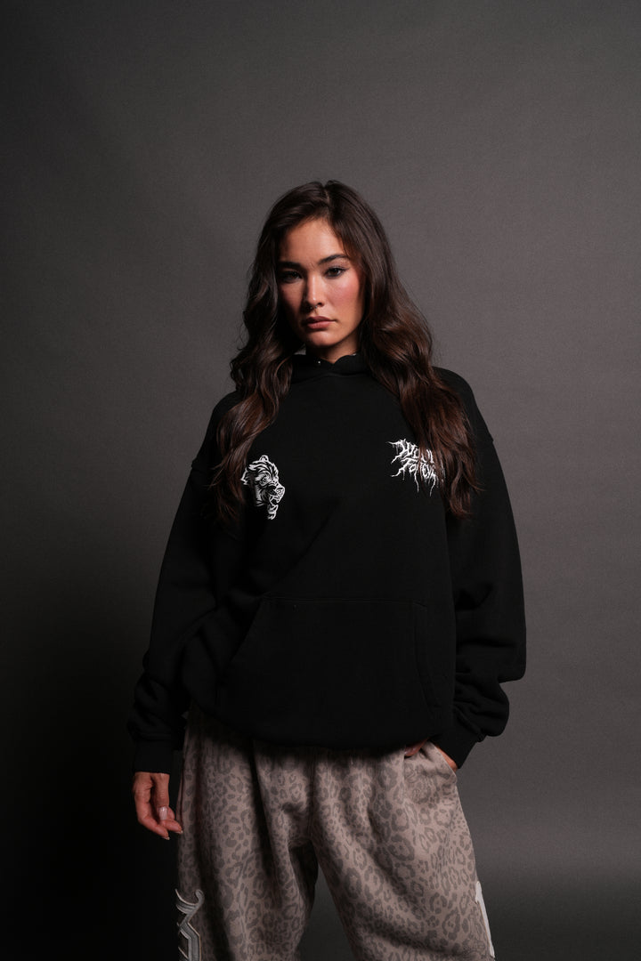 Up Above "Pierce" Hoodie in Black