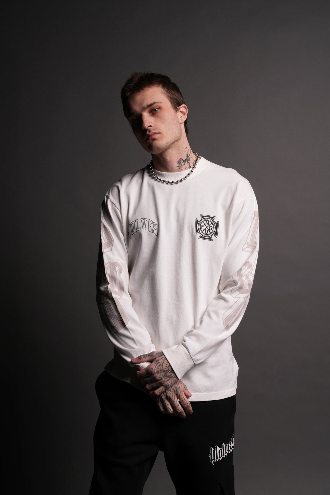 You'll Know It "Premium" L/S Tee in Cream