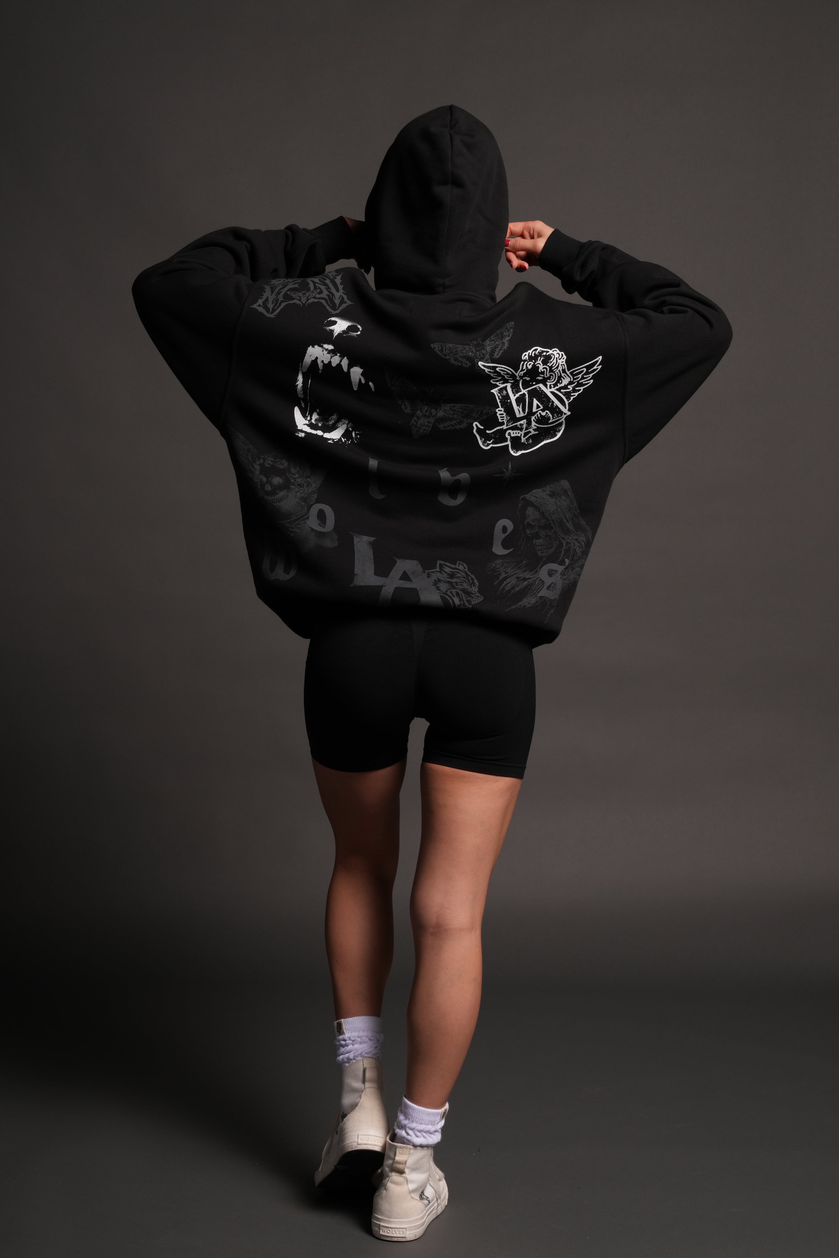 Homage To La Pierce Hoodie in Black