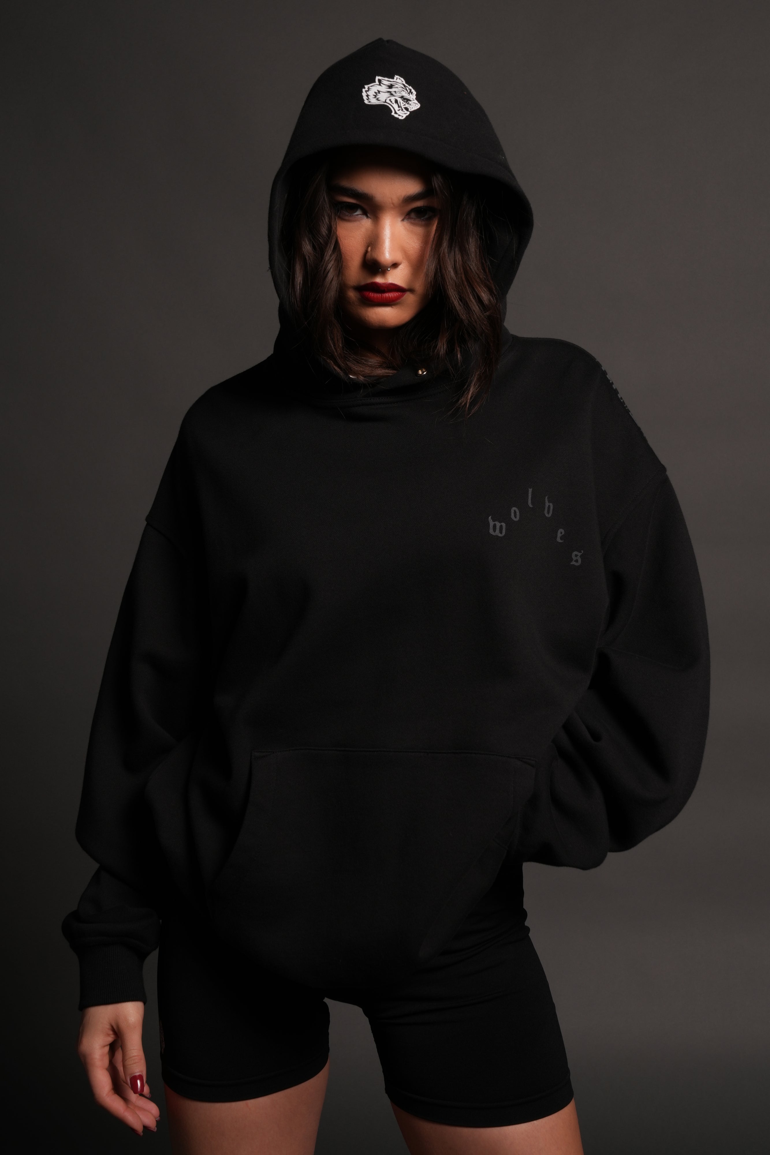 Homage To La Pierce Hoodie in Black