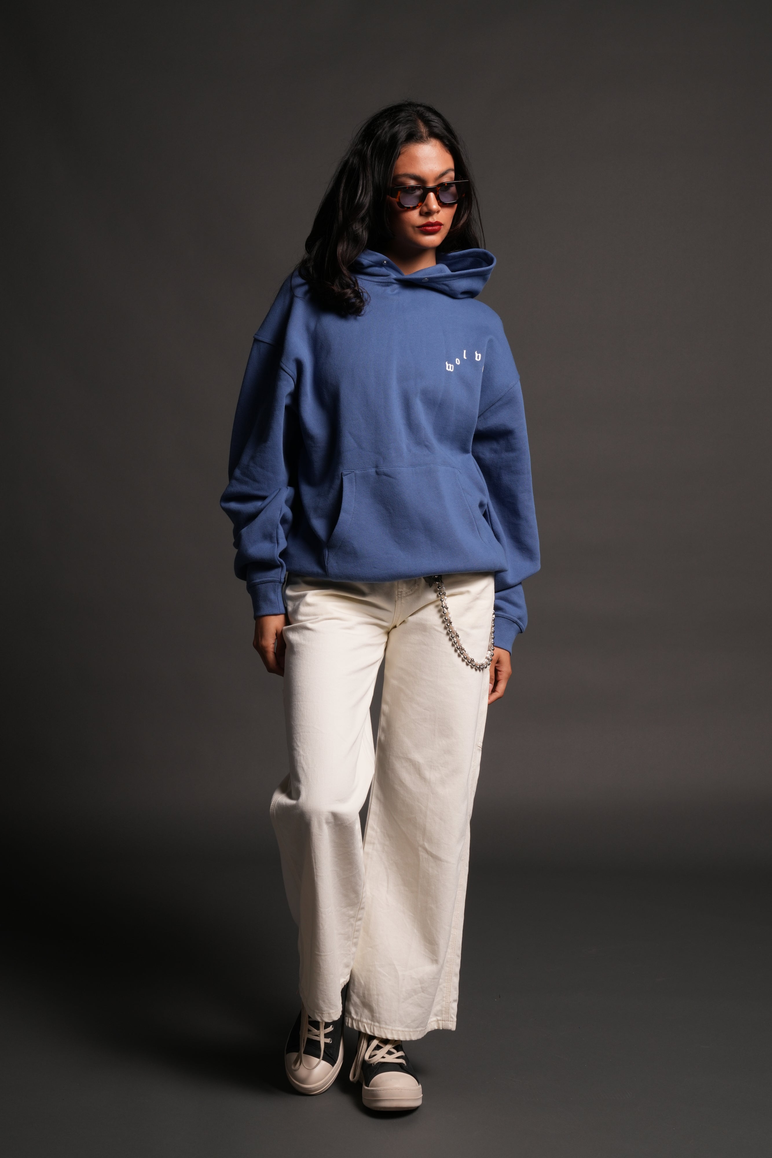Homage To La Pierce Hoodie in La Blue