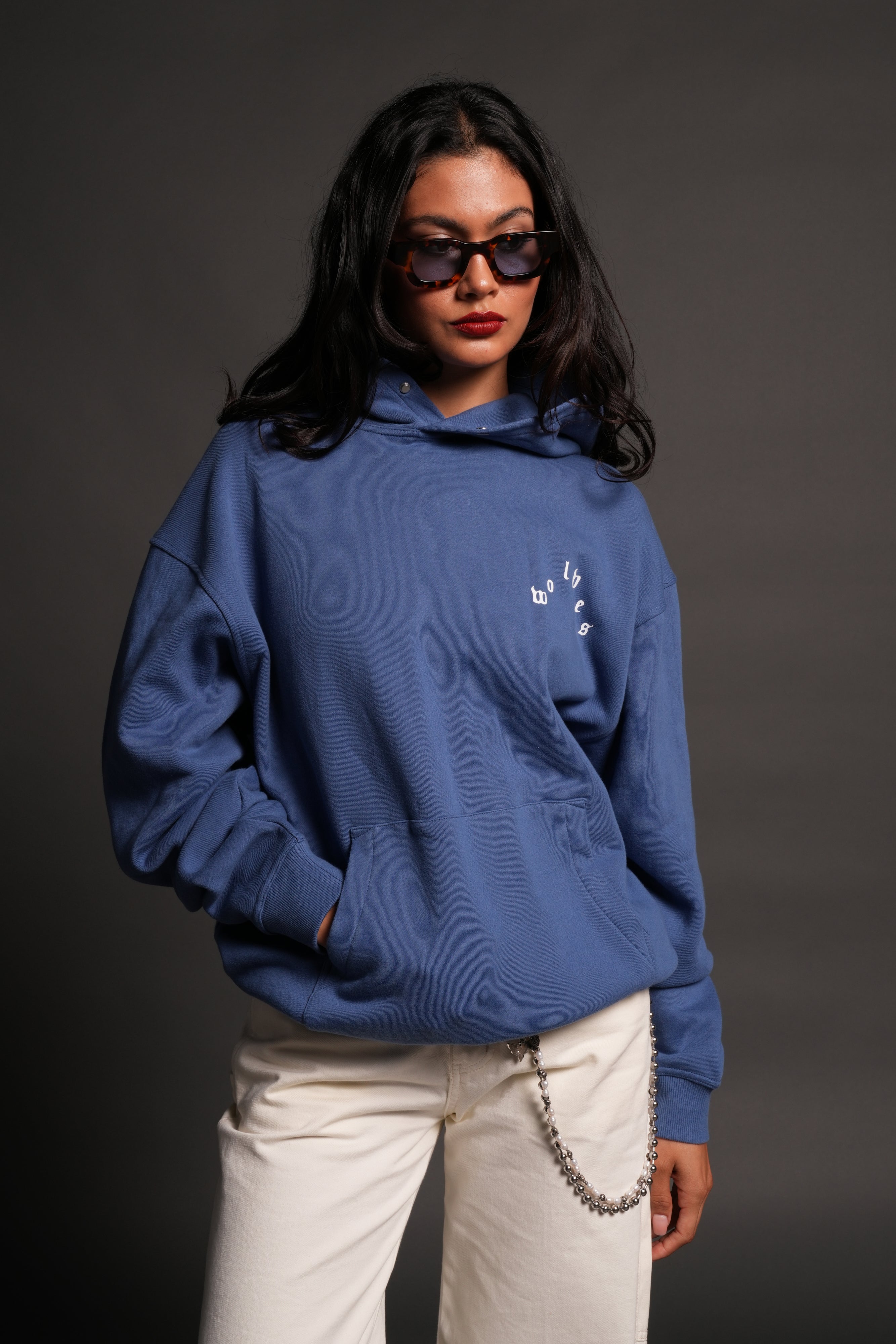 Homage To La Pierce Hoodie in La Blue