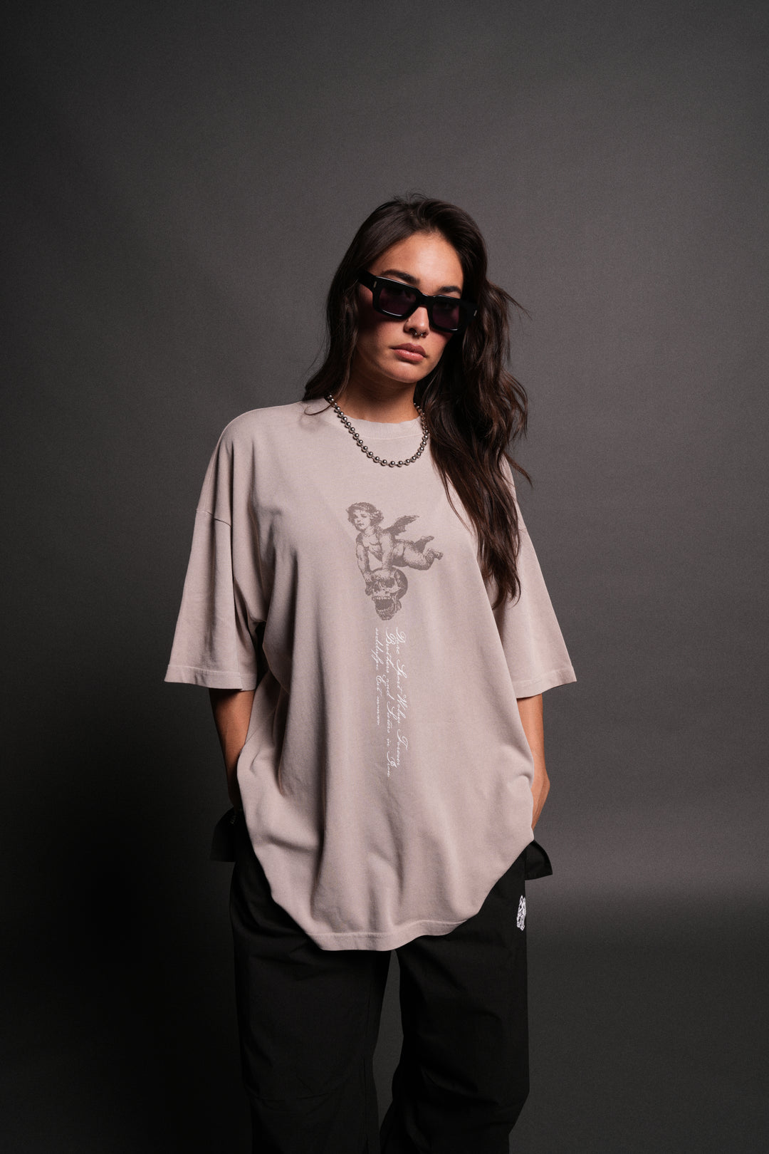 Our Virtue Oversized "Premium" Unisex Tee in Clay