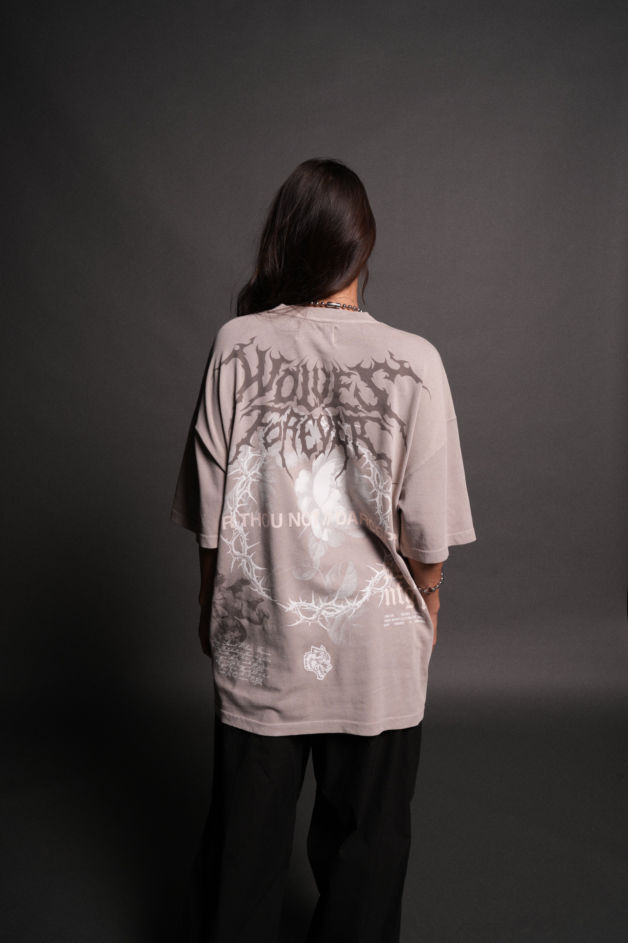 Our Virtue Oversized "Premium" Unisex Tee in Clay