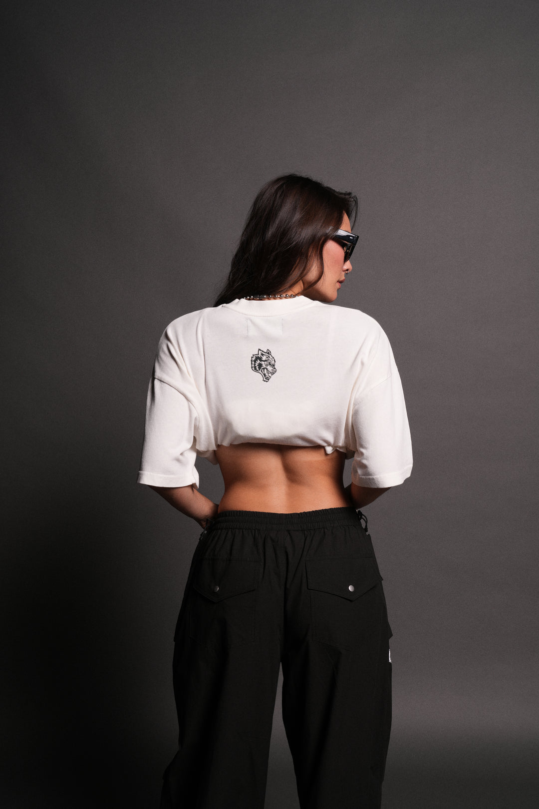 Fallen Halo Oversized "Premium" Unisex Tee in Cream