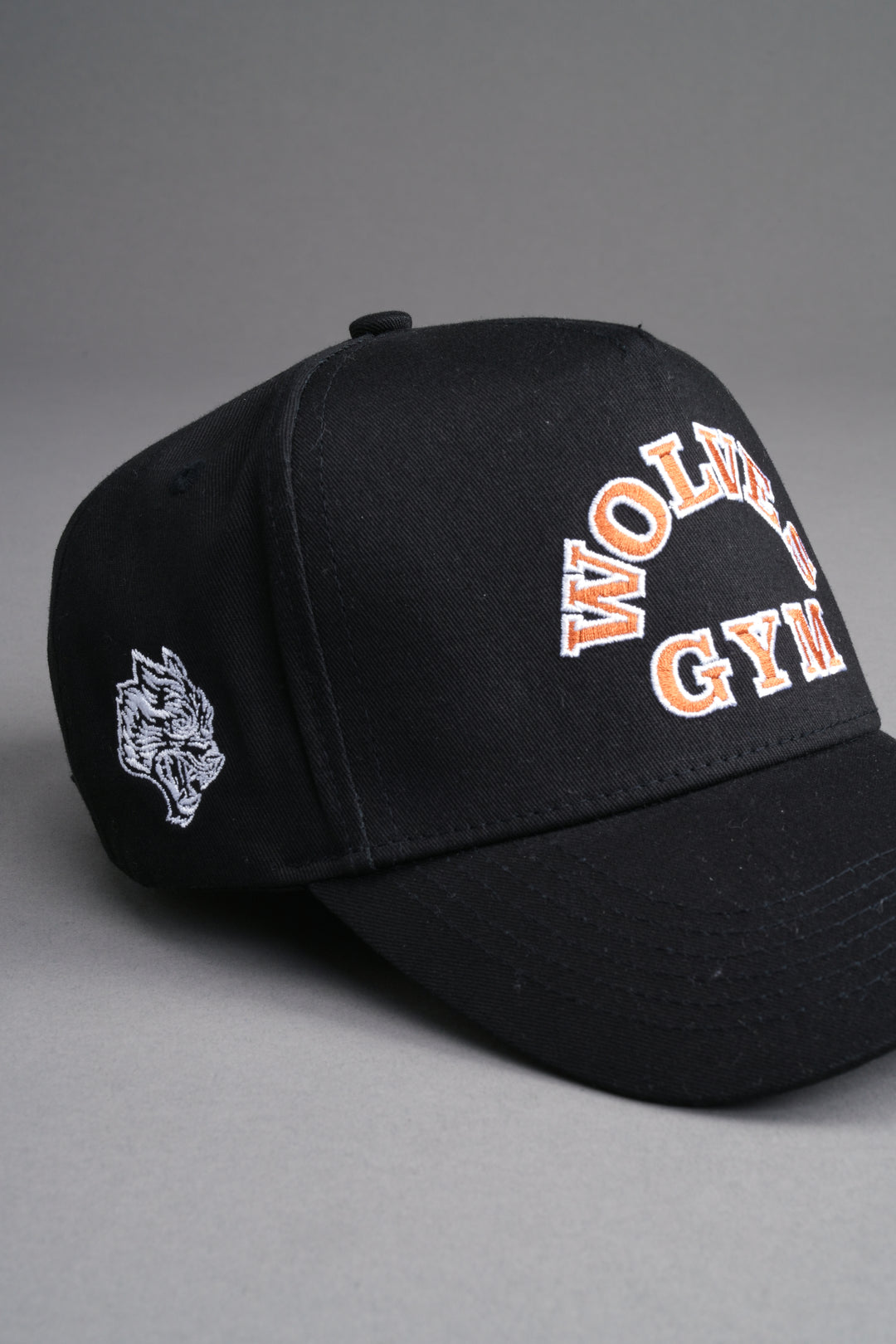 Wolves Gym V2 5 Panel Hat in Black