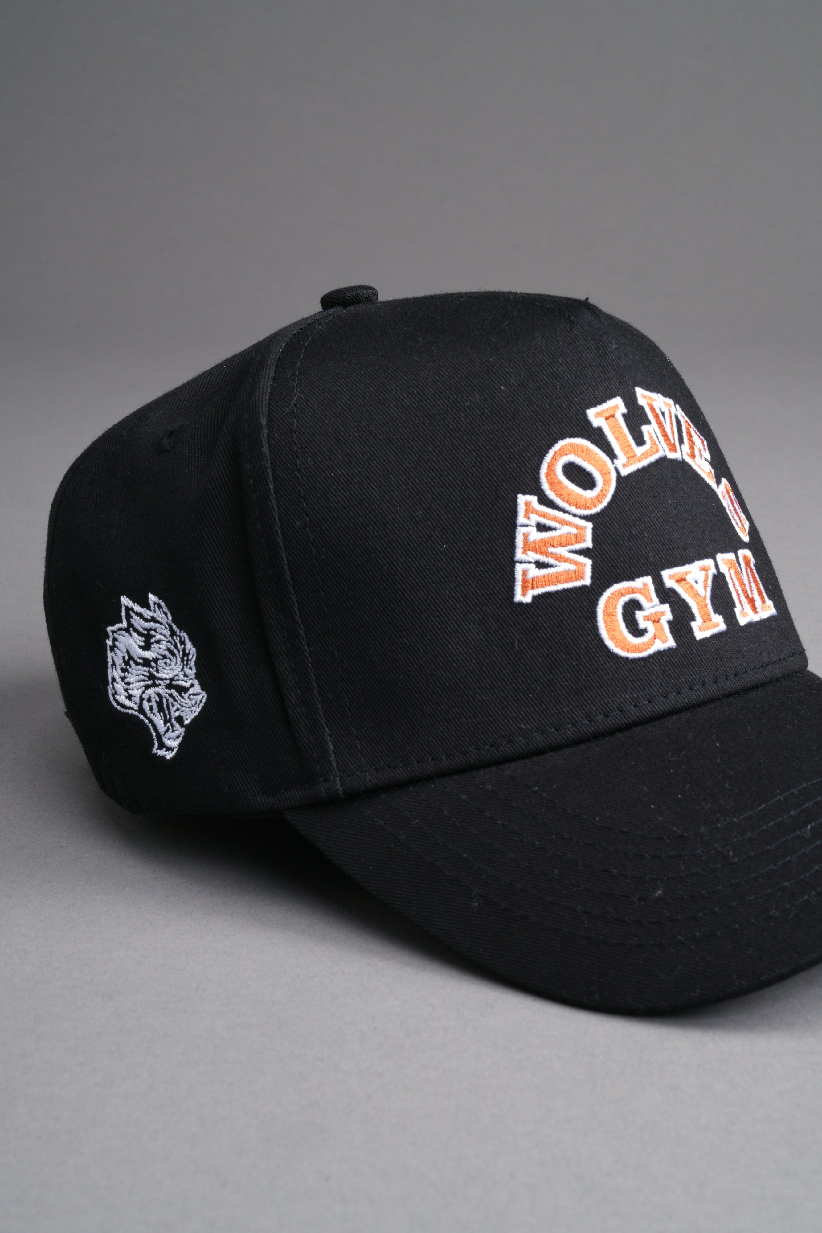 Wolves Gym V2 5 Panel Hat in Black