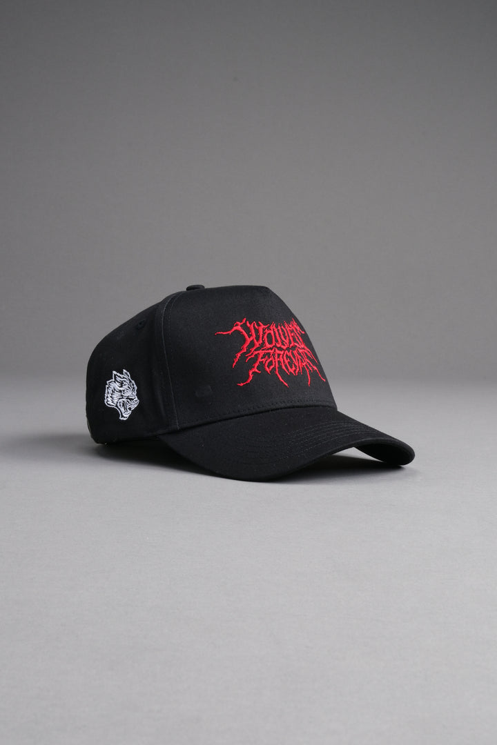 Forged 5 Panel Hat in Black