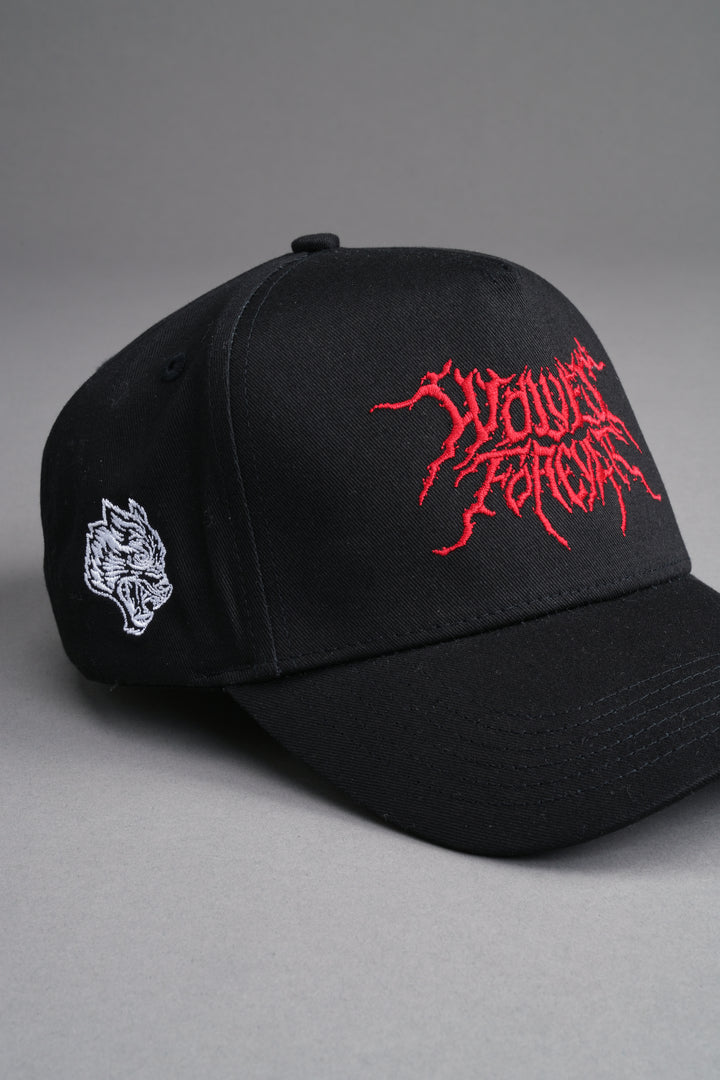 Forged 5 Panel Hat in Black