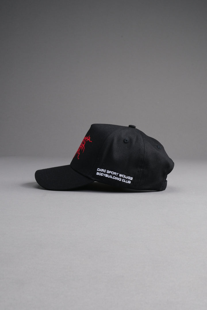 Forged 5 Panel Hat in Black