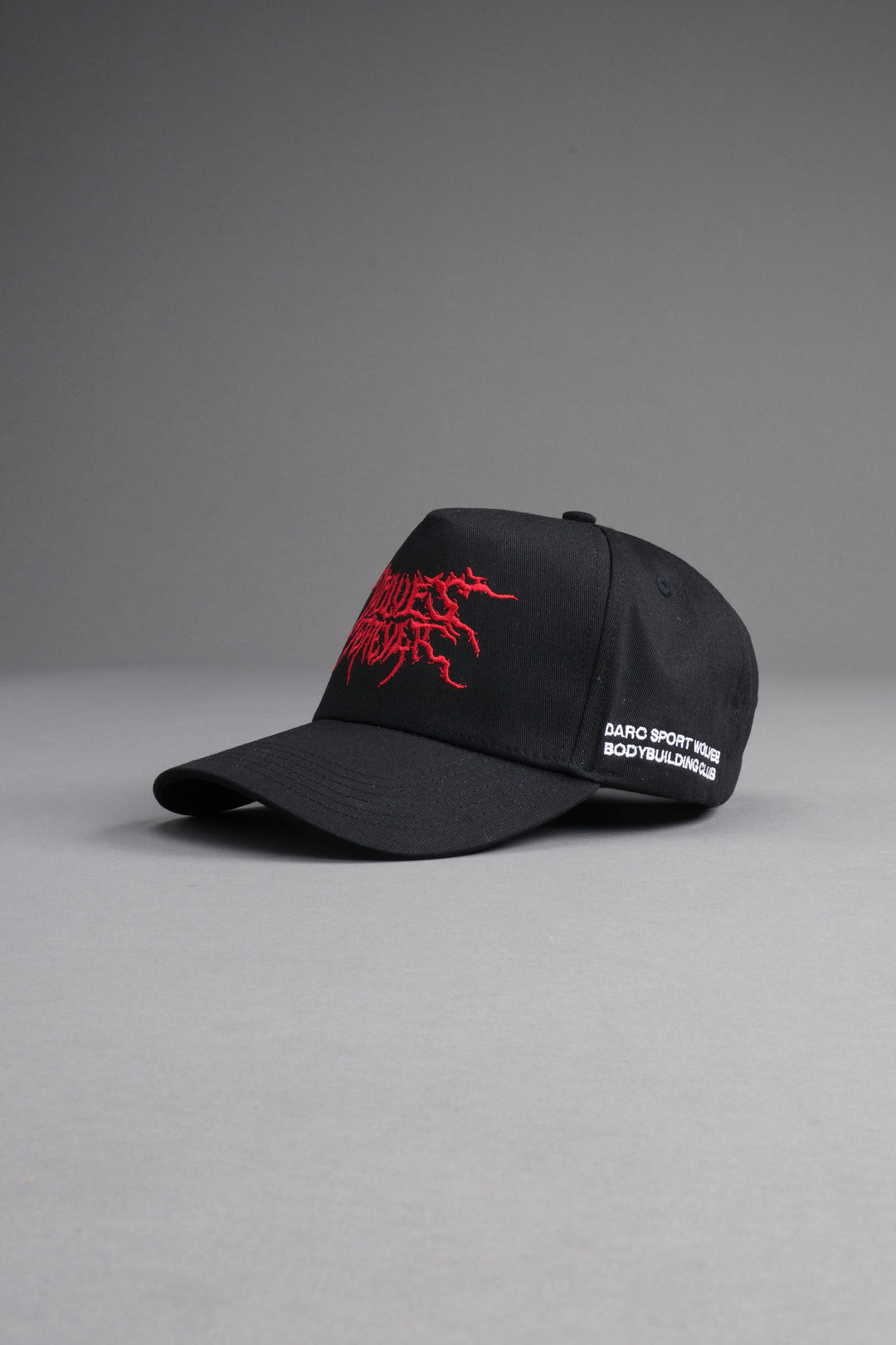 Forged 5 Panel Hat in Black