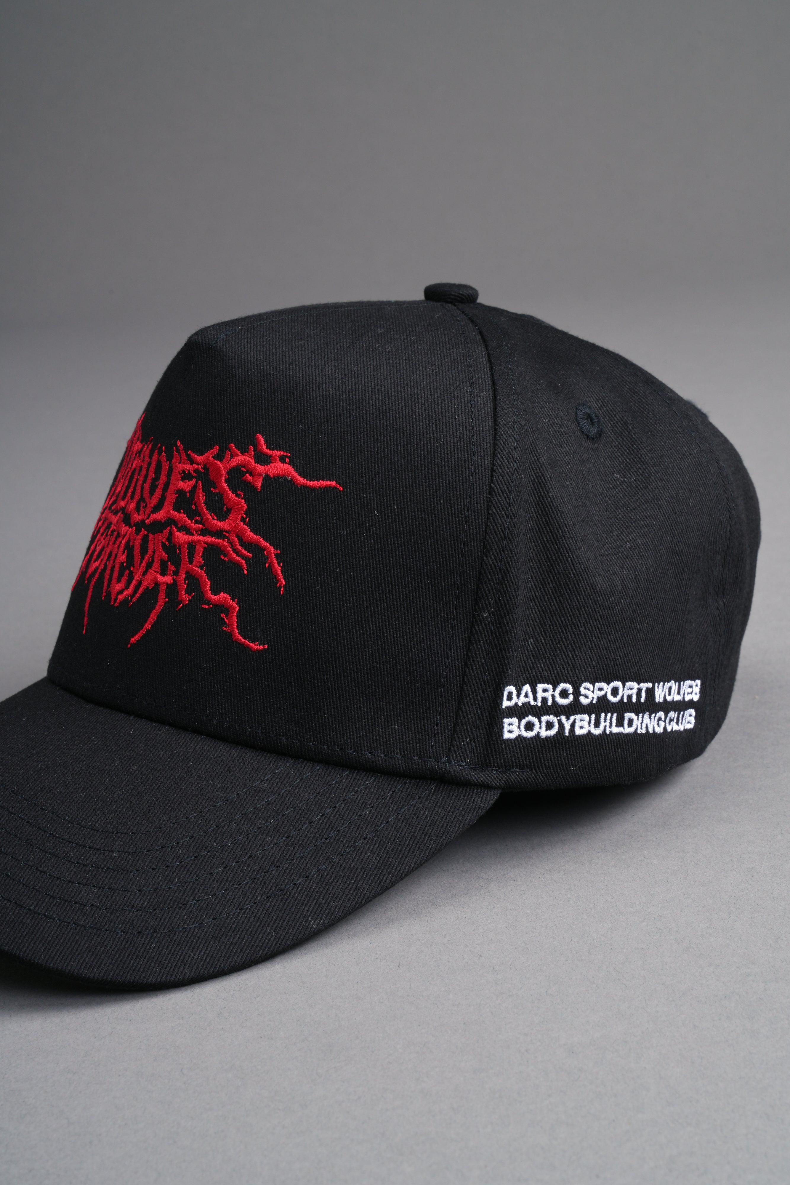 Forged 5 Panel Hat in Black