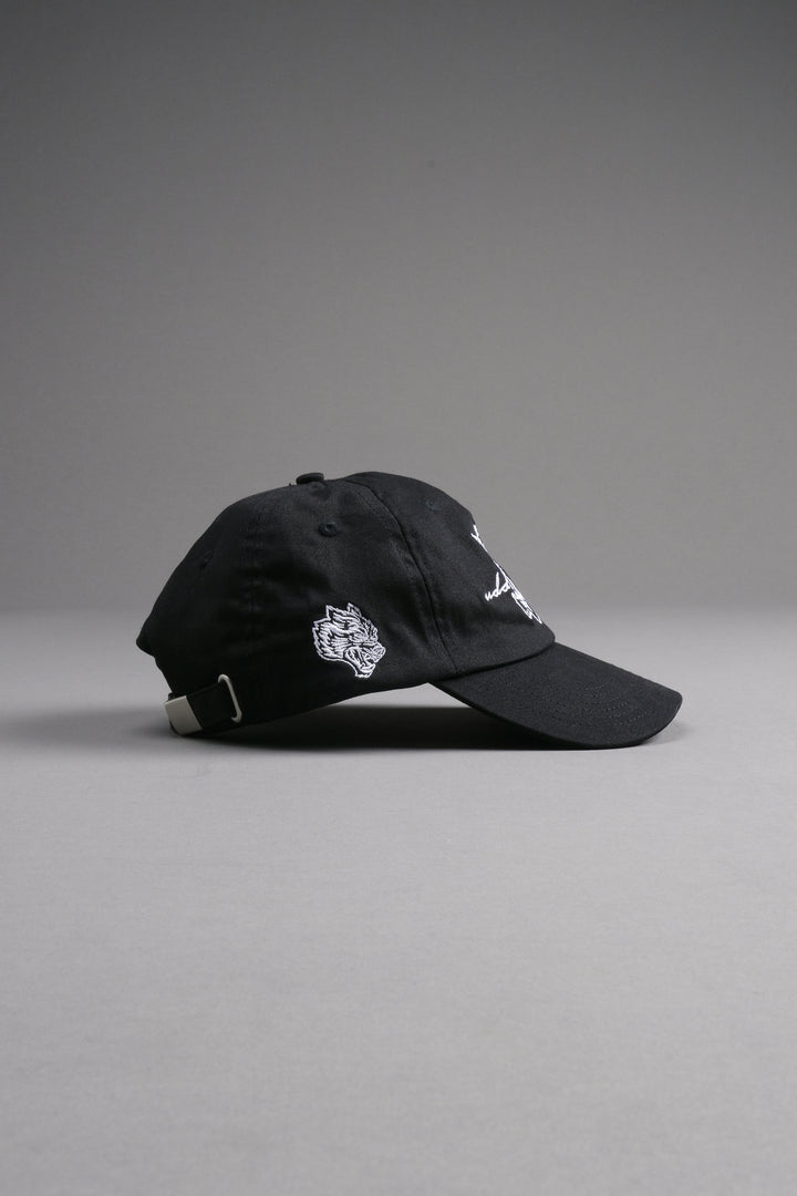 Cherub and the Skull Dad Hat V2 in Black