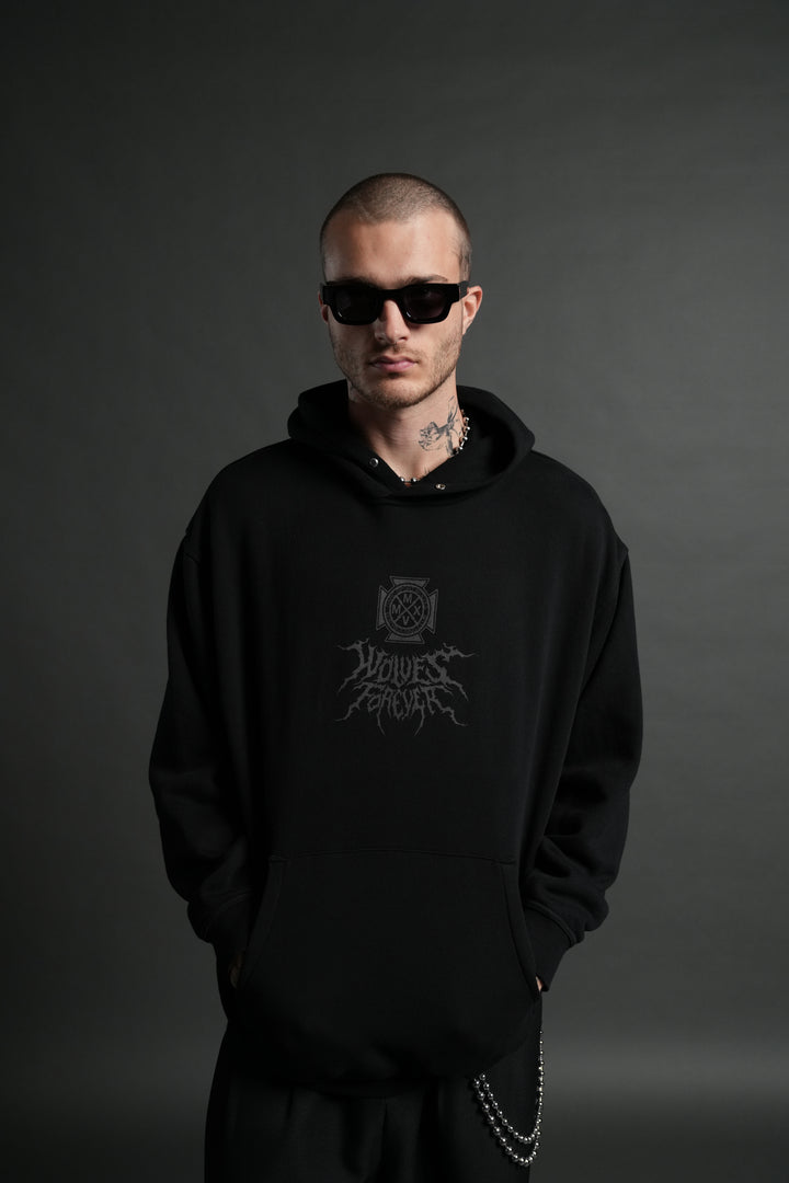 Dark Power "Pierce" Hoodie in Black