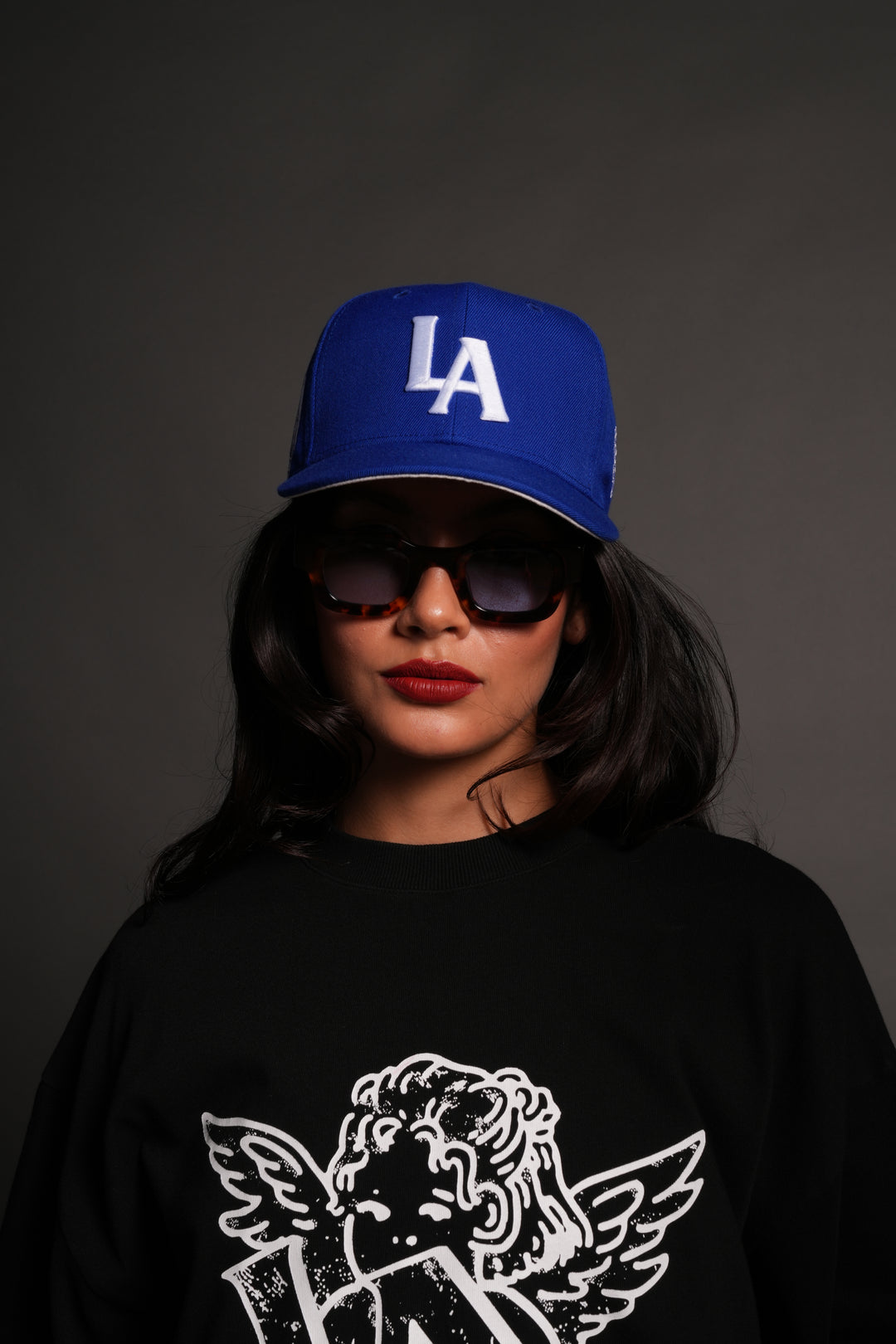 Los Angeles Forever Fitted Cap in La Blue