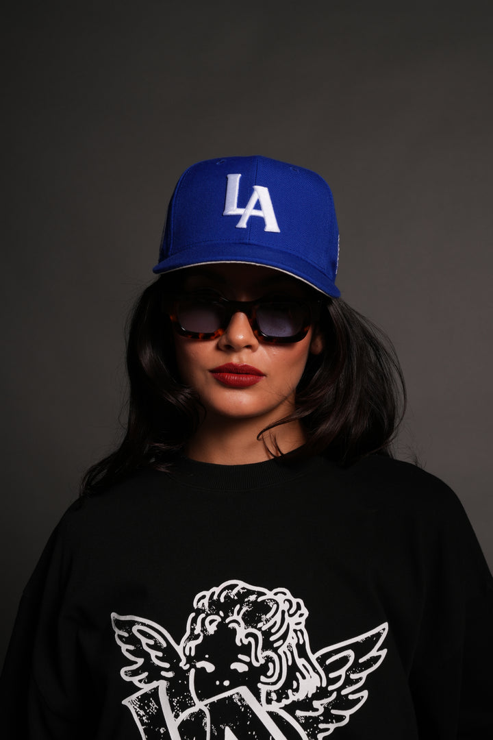 Los Angeles Forever Fitted Cap in La Blue