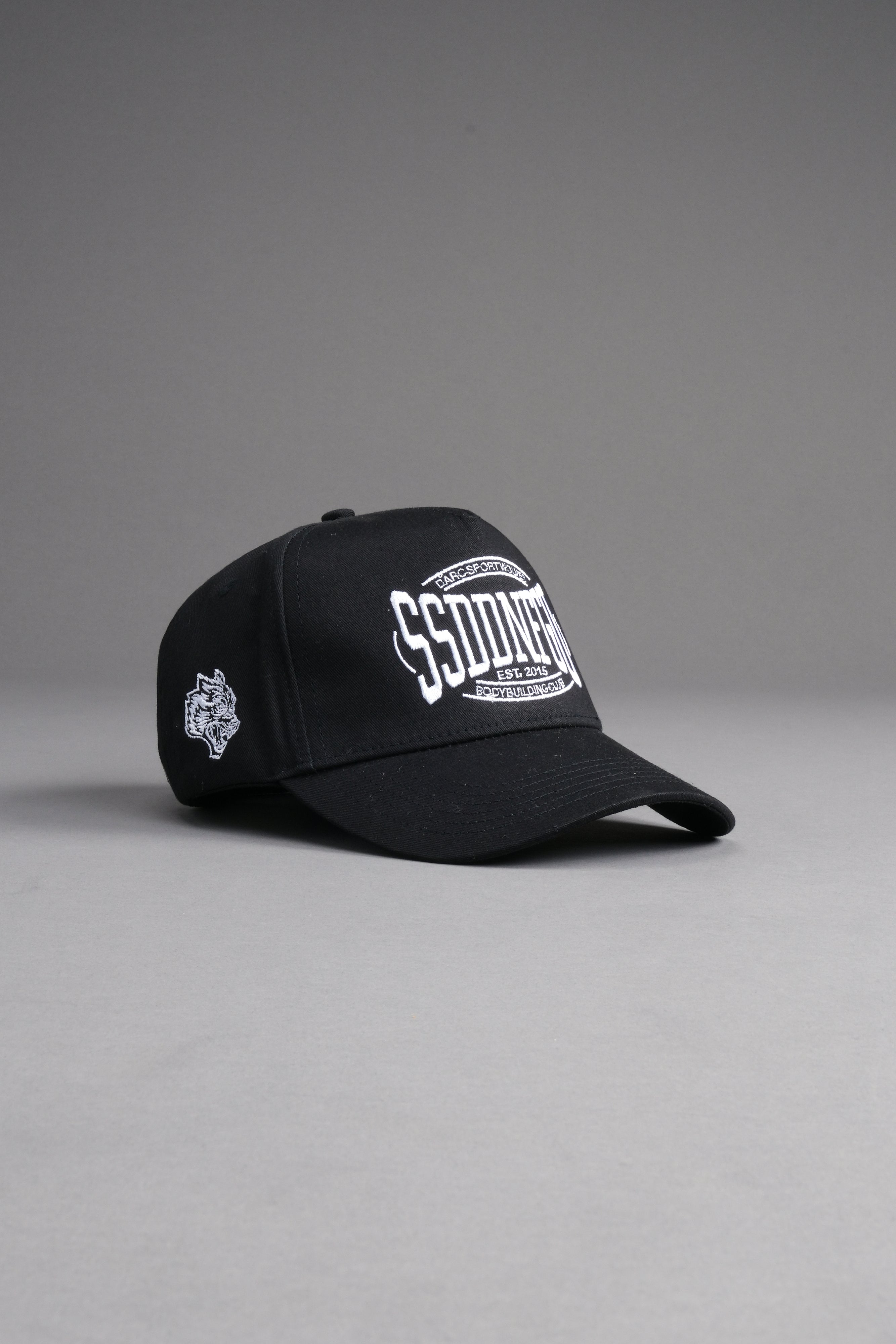 SSDDNFGU FRVR 5 Panel Hat in Black