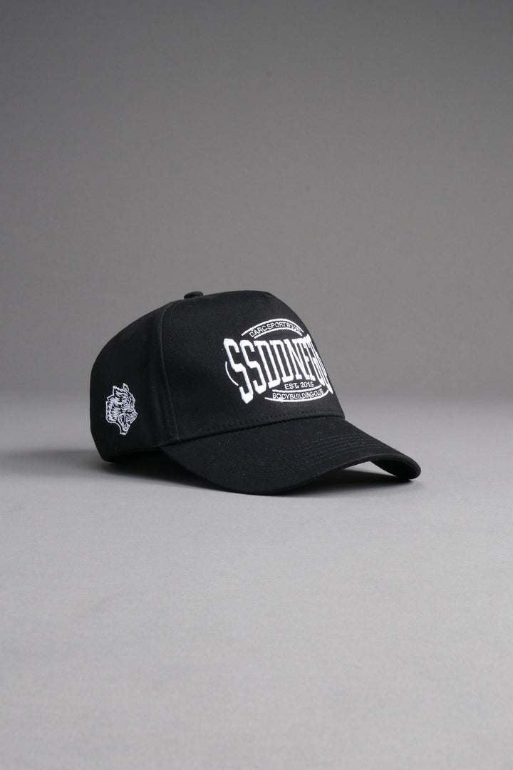 SSDDNFGU FRVR 5 Panel Hat in Black