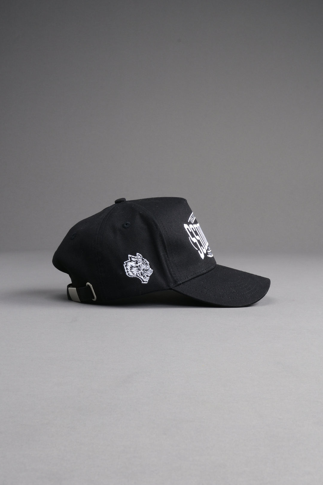SSDDNFGU FRVR 5 Panel Hat in Black