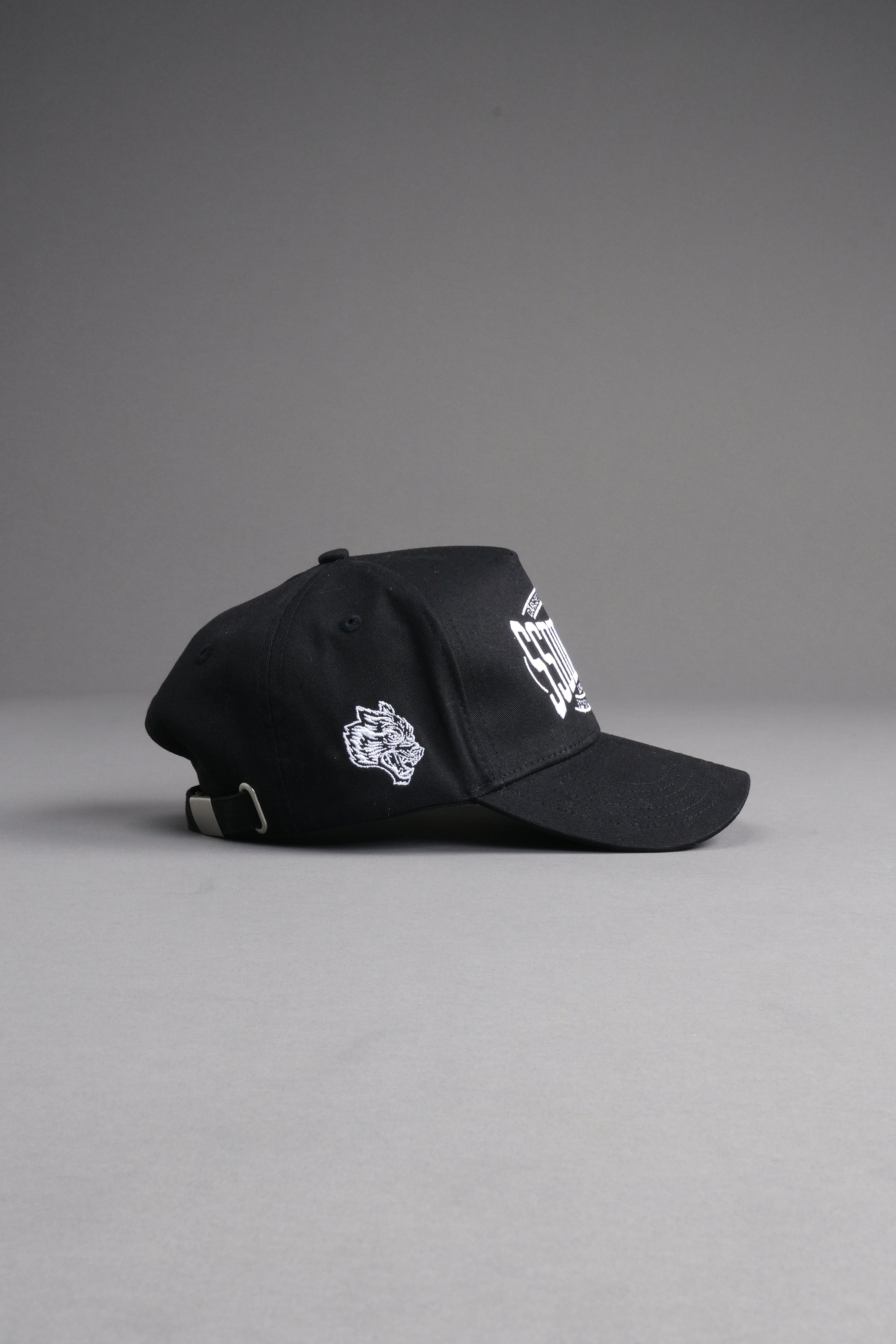 SSDDNFGU FRVR 5 Panel Hat in Black