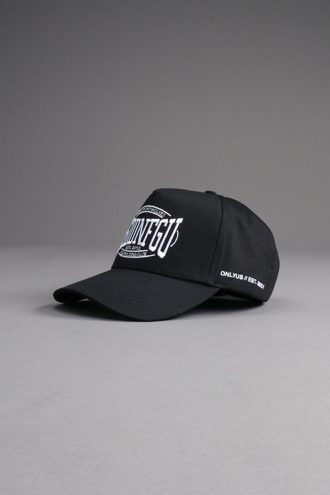 SSDDNFGU FRVR 5 Panel Hat in Black