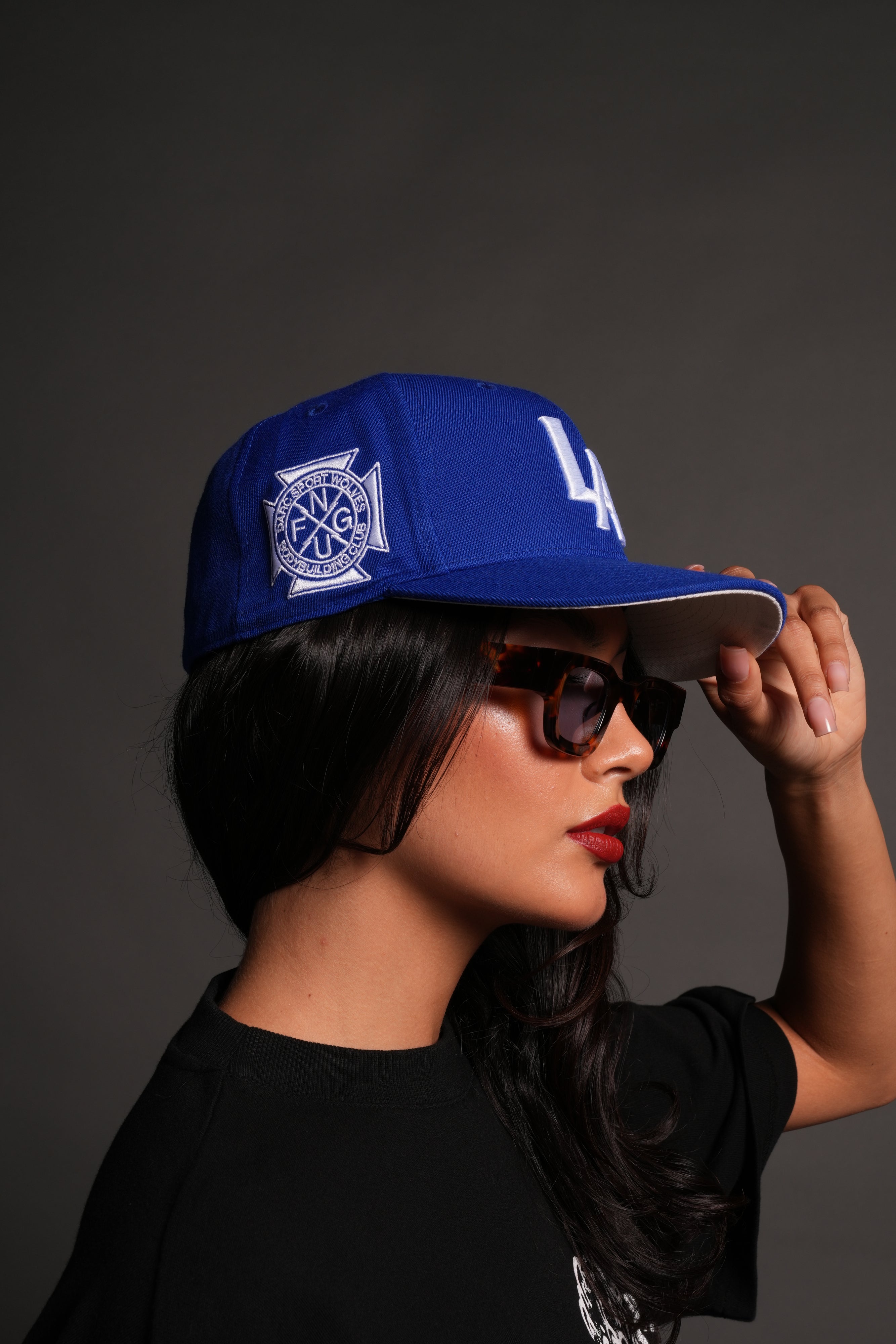 Los Angeles Forever Fitted Cap in La Blue