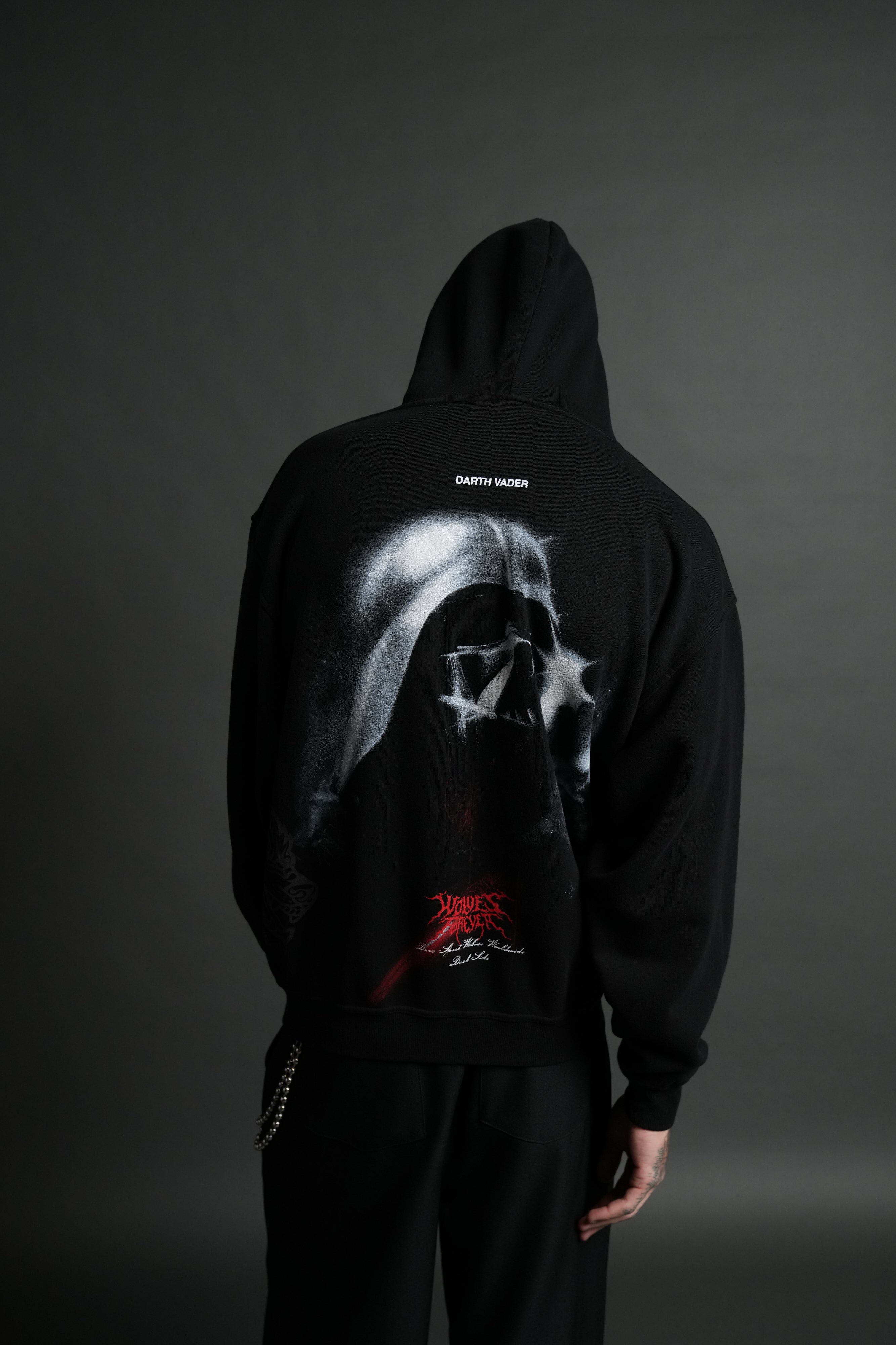 Dark Power "Pierce" Hoodie in Black