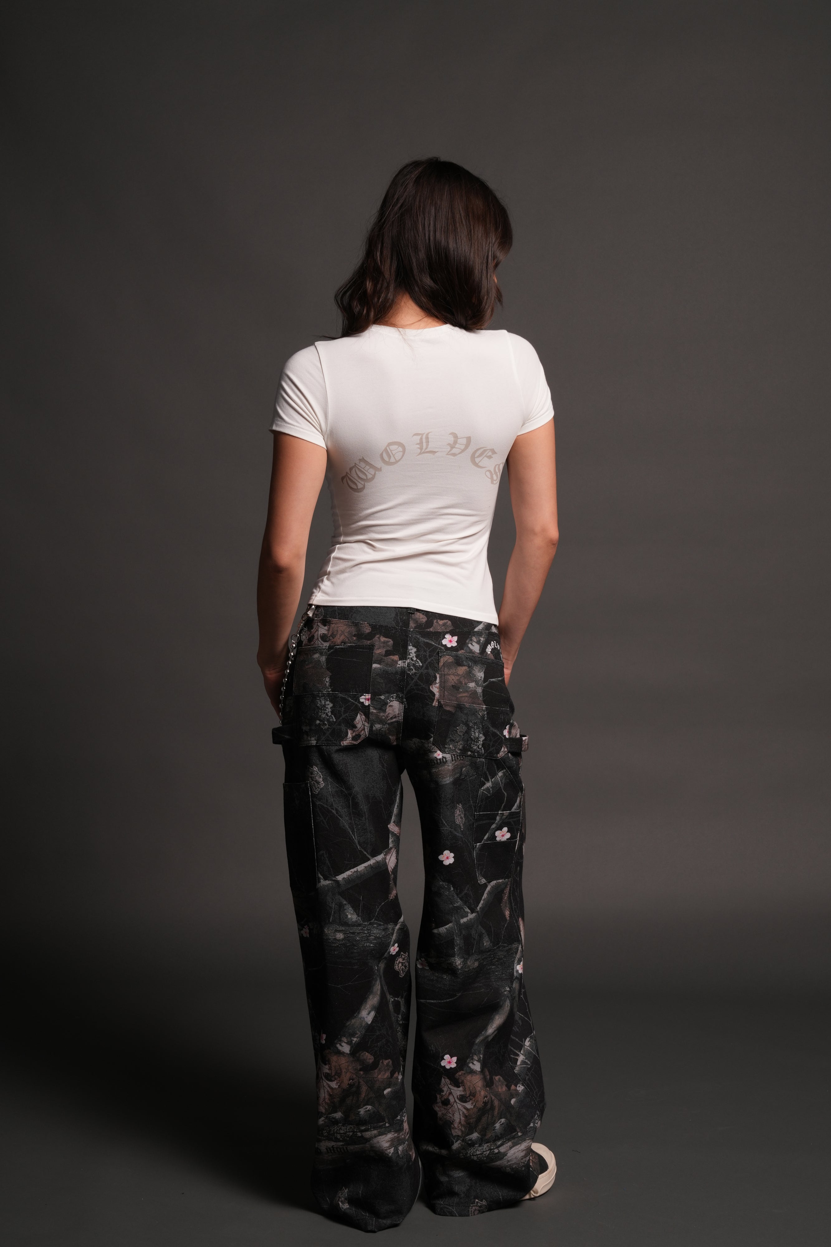 La Cherub Eden Ss Tee in Cream