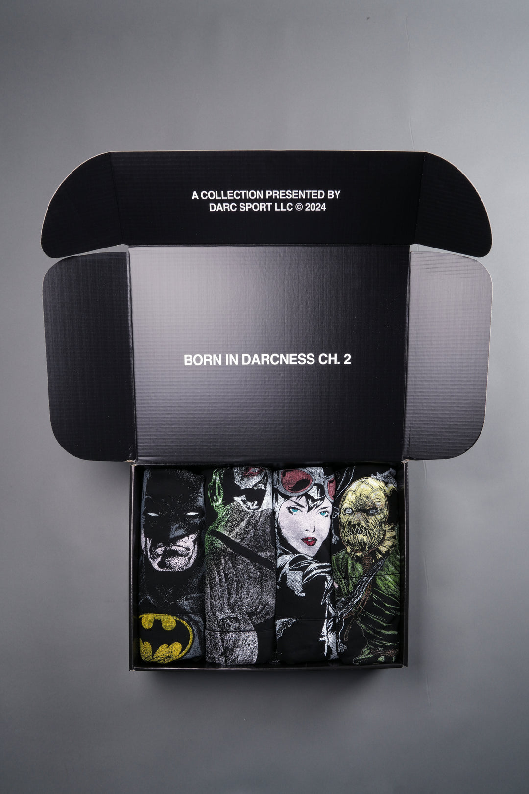 Batman "Side-By-Side" Bishop Hoodie Box Set in Black