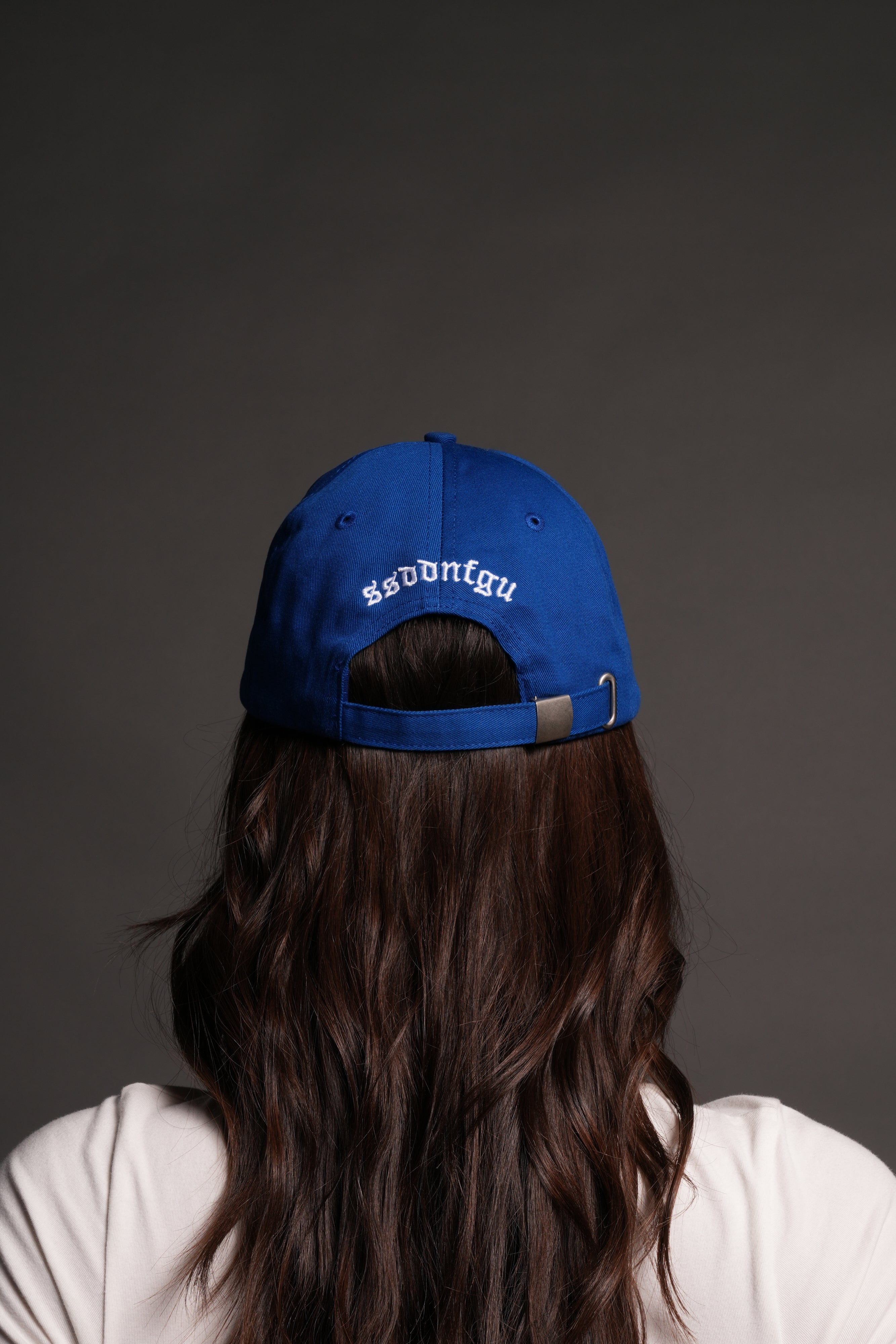 La Cherub Dad Hat (V2) in La Blue