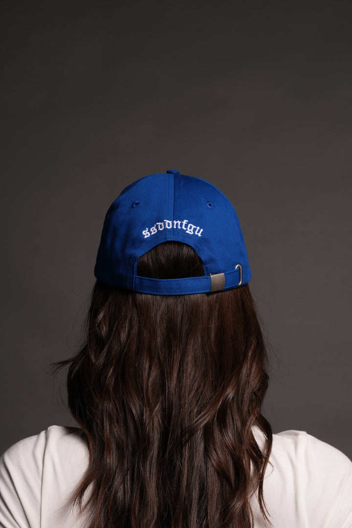 La Cherub Dad Hat (V2) in La Blue