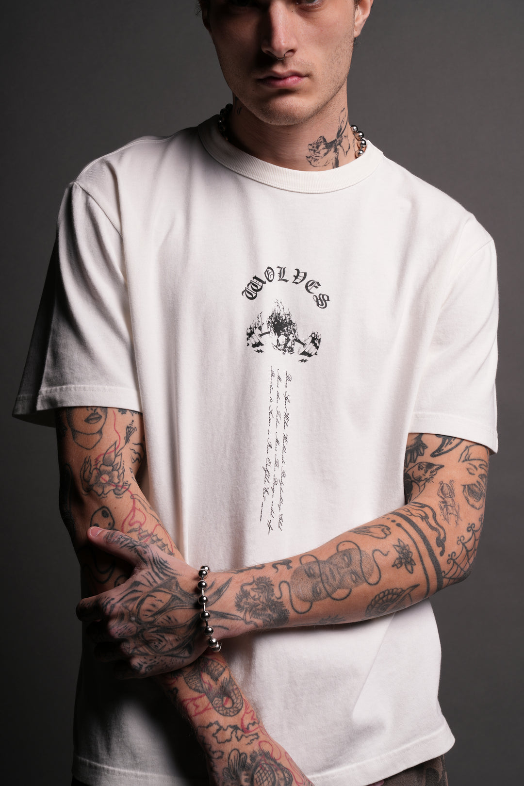 The Fire Inside "Premium" Heritage Tee in Cream