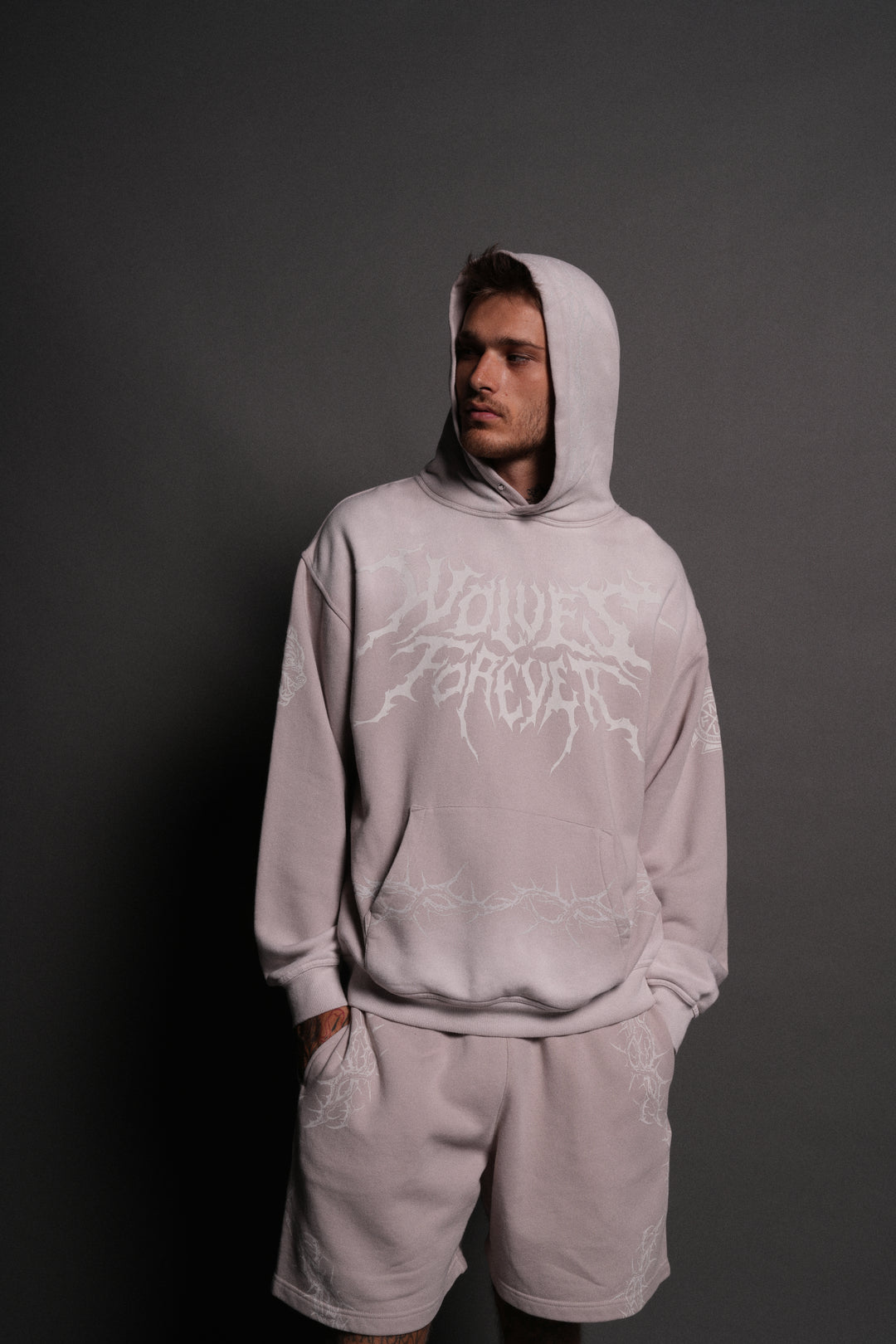 Surrounded by Thorns "Pierce" Hoodie in Clay