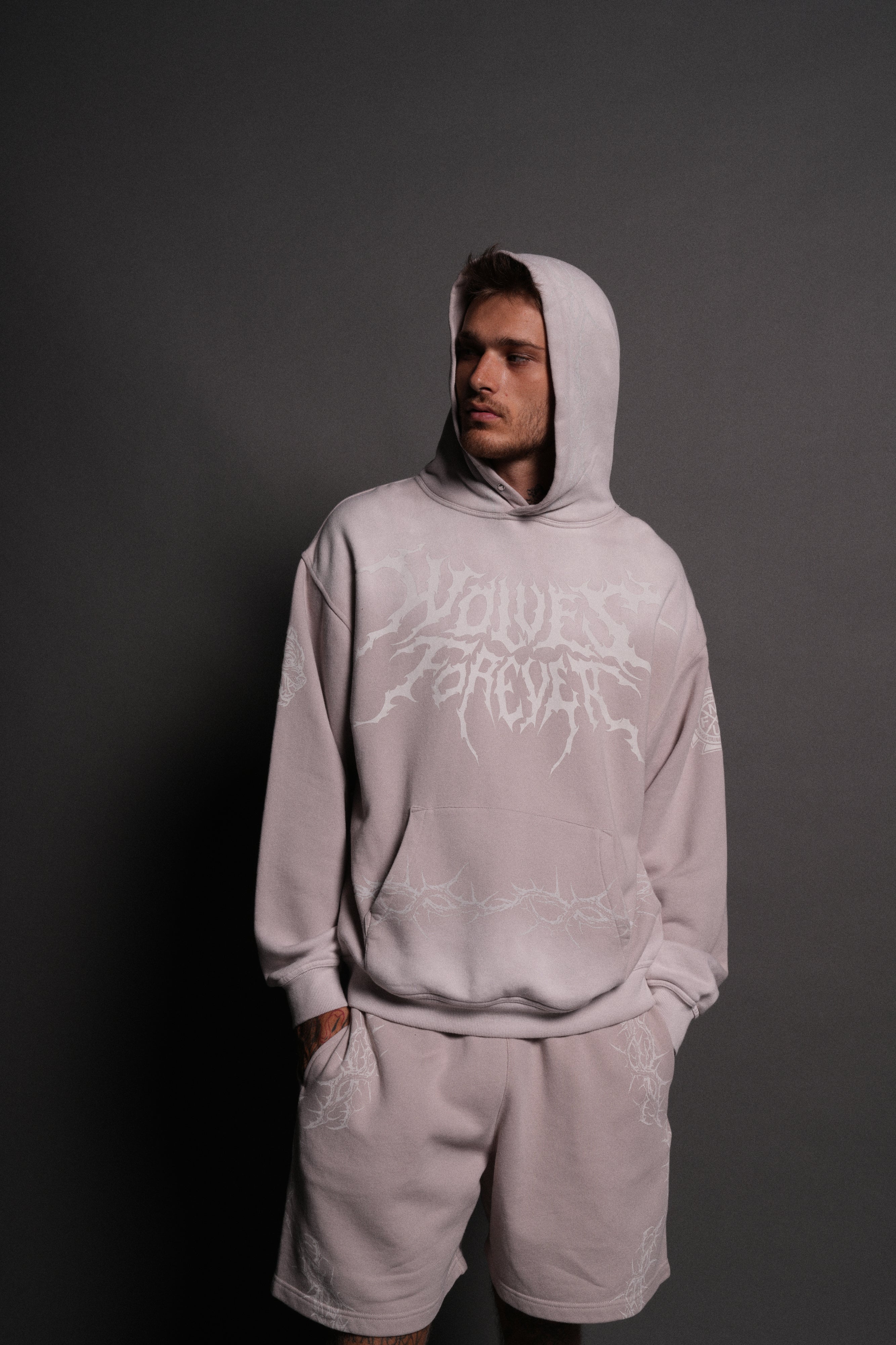 Surrounded by Thorns "Pierce" Hoodie in Clay