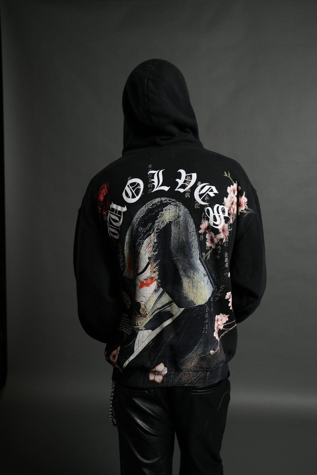 No Return "Pierce" Hoodie in Black