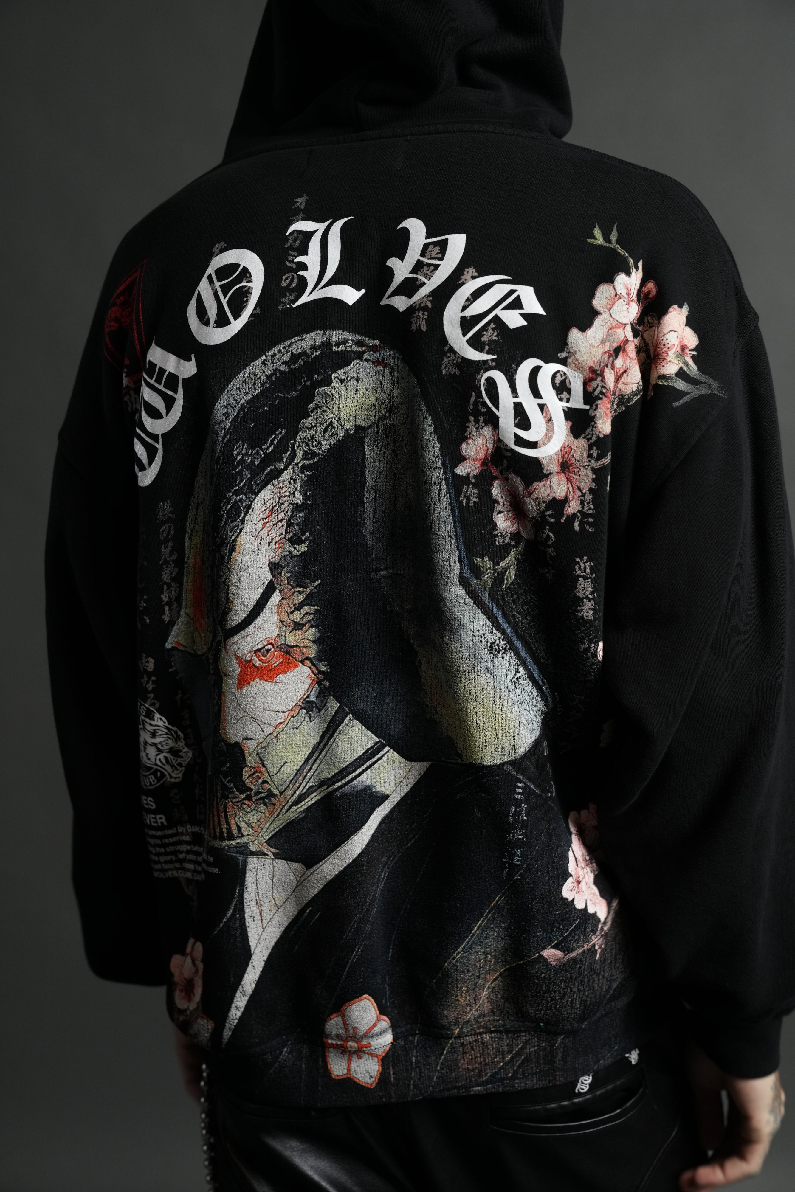 No Return "Pierce" Hoodie in Black